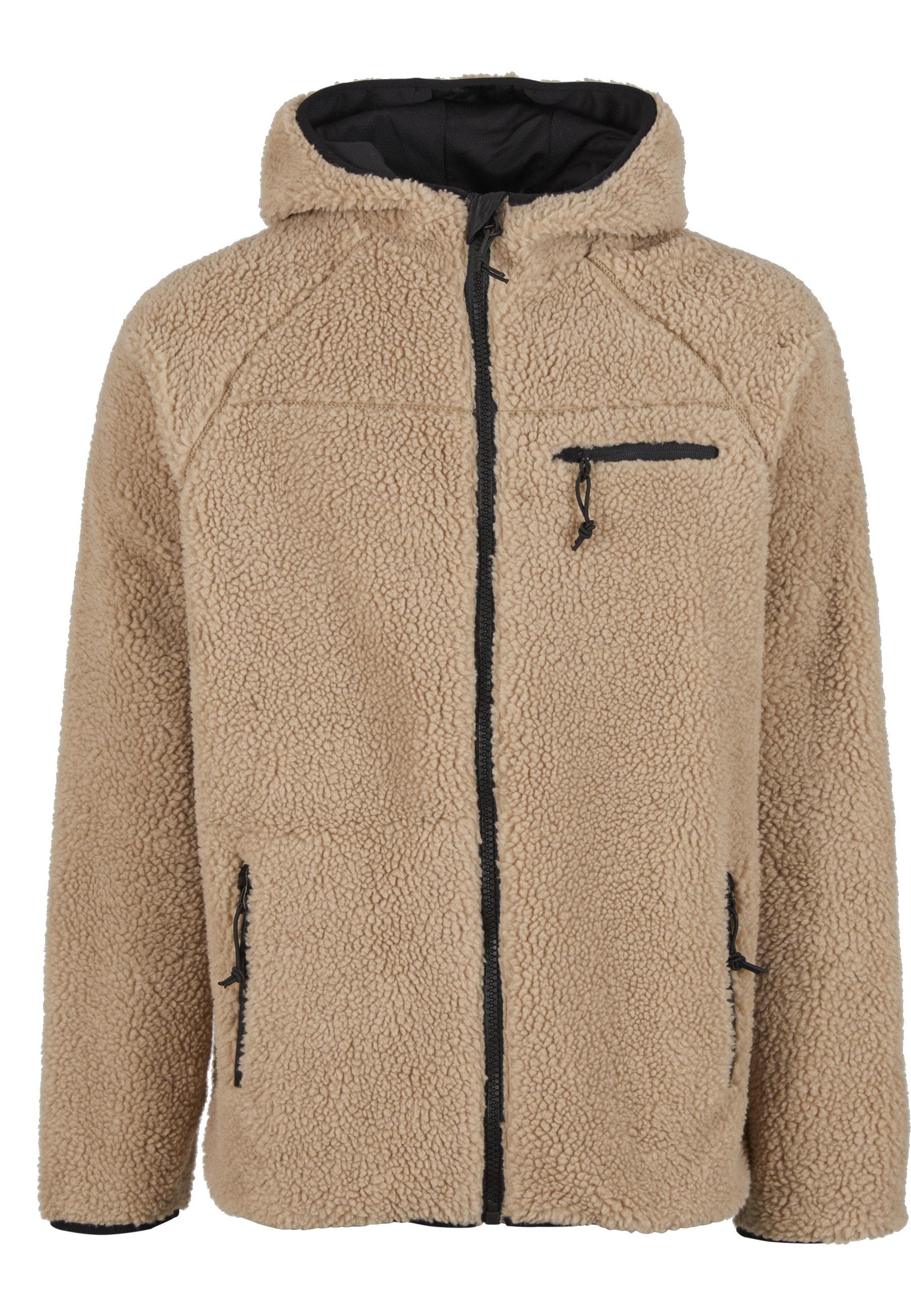 Anorak Brandit "Brandit Herren Teddyfleece Worker Jacket", Herren, Gr. 5XL, Camel, 100% Polyester, Unifarben, Normal, Ohne Ausschnitt, Jacken