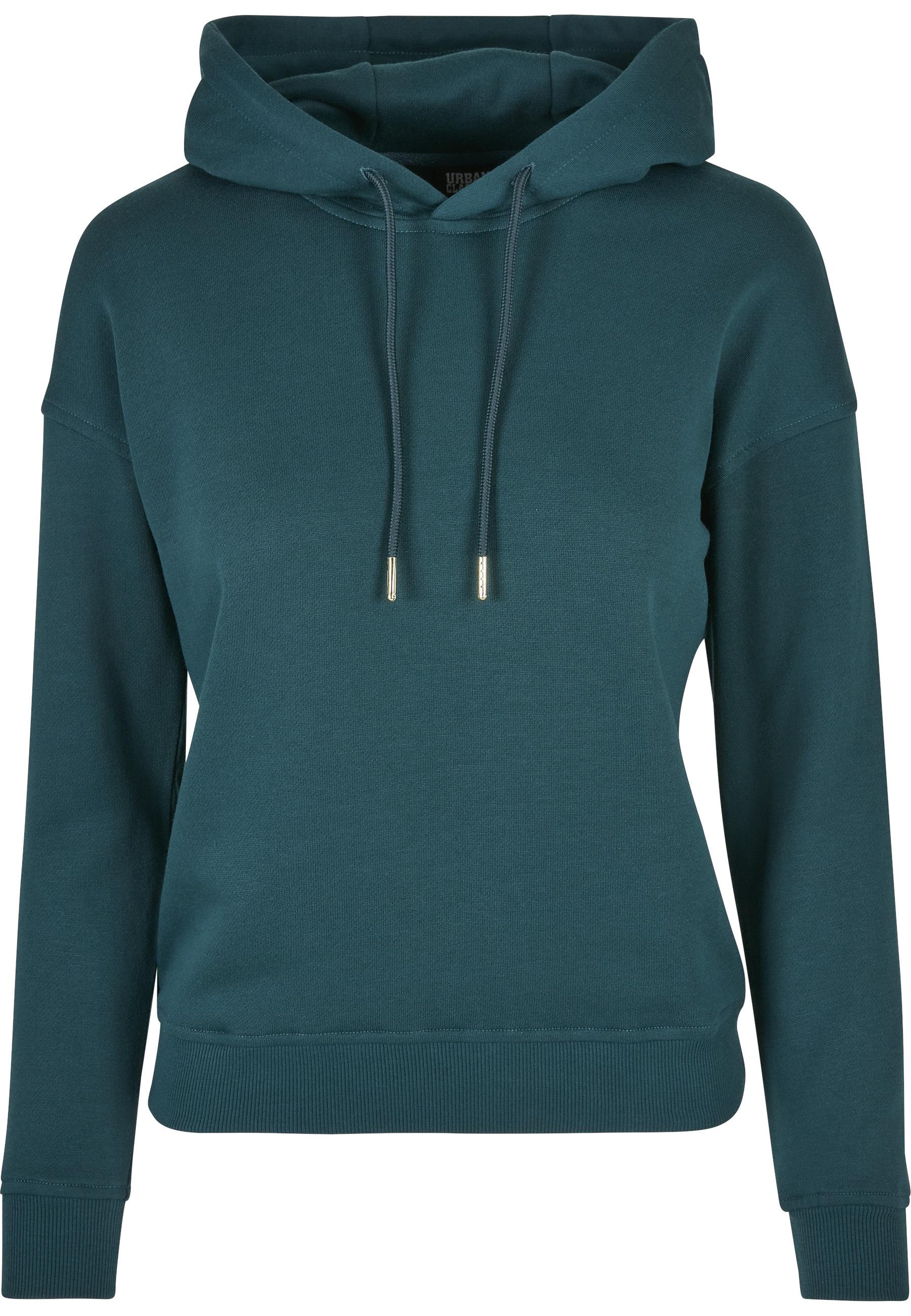 Hoodie Urban Classics "Urban Classics Damen Ladies Hoody", Damen, Gr. M, Jasper, 63% Baumwolle, 37% Polyester, Unifarben, Sweatshirts Hoodie