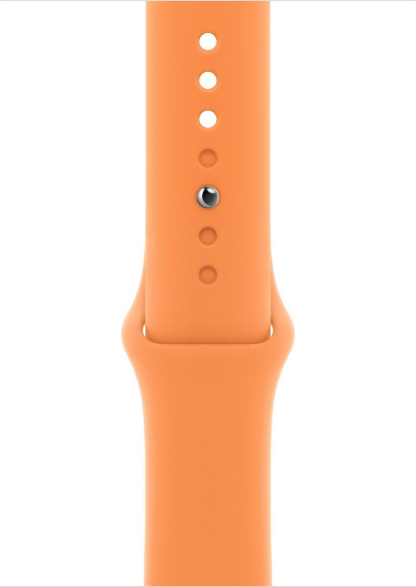 Apple Cinturino Sport Giallo Marigold 45 Mm - Regular