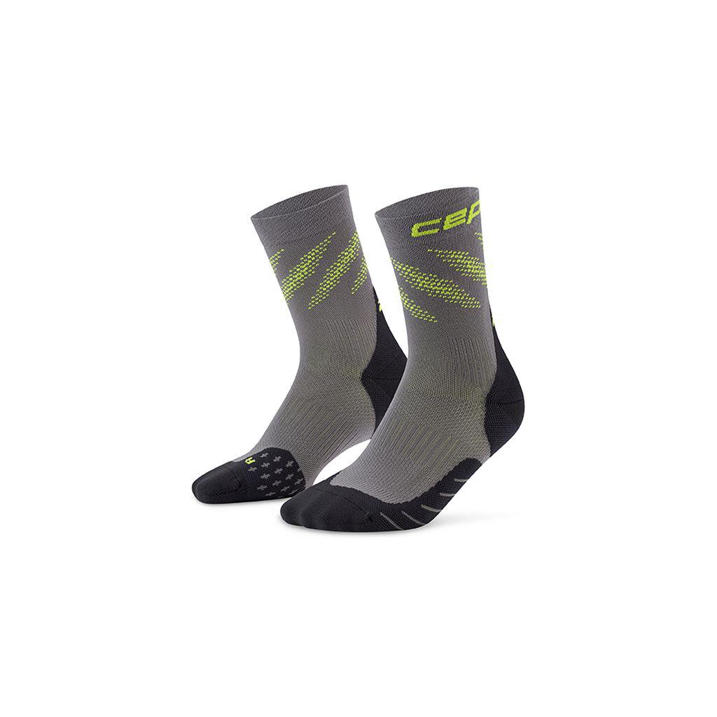 Cep Damen Core Run Edt. Elliptic Mid Cut Socks grün