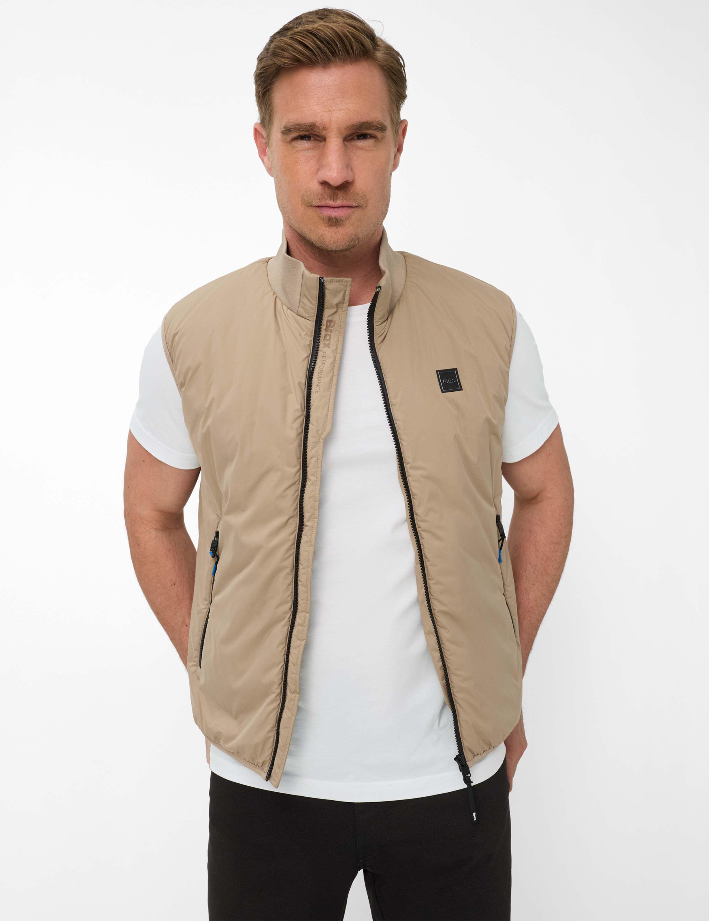 Brax Heren Bodywarmer Style LIAM sand, beige,
