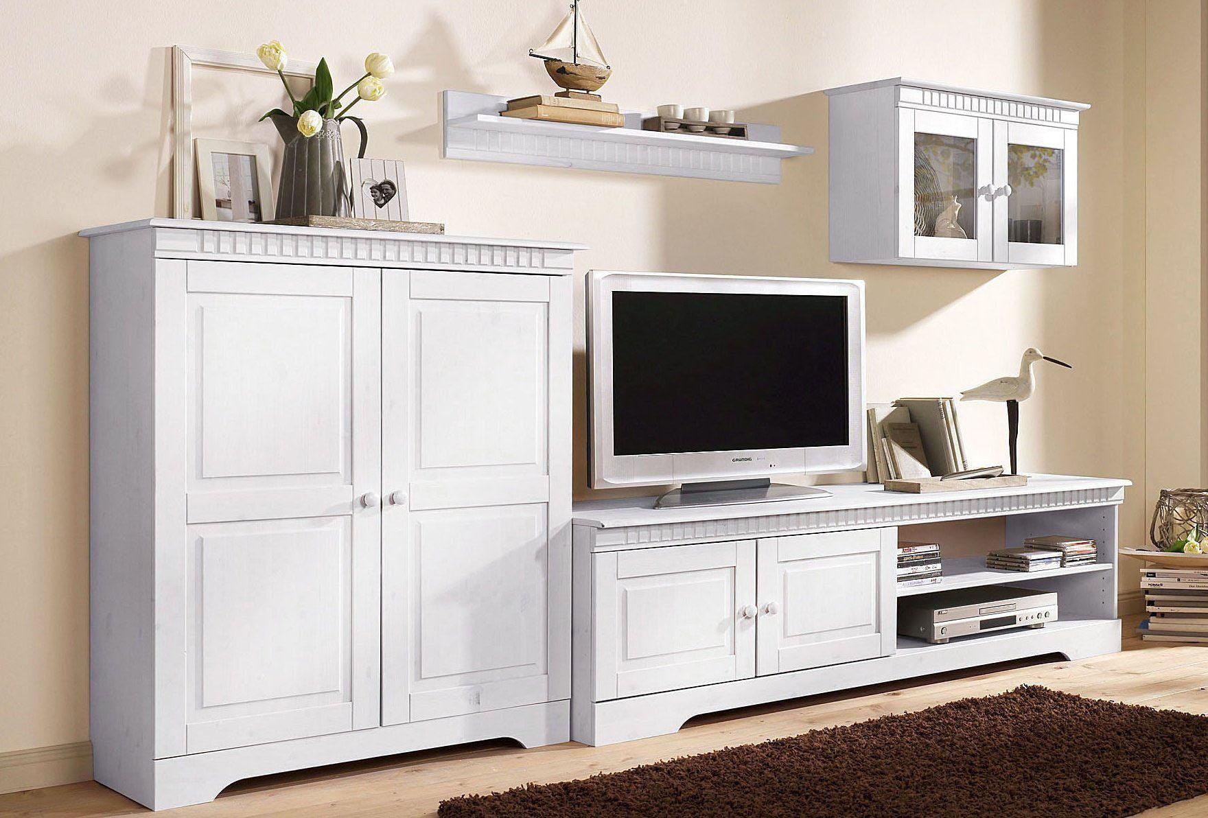 Wohnwand OTTO HOME, weiß, B:248cm, Kastenmöbel-Sets, Wohnwand