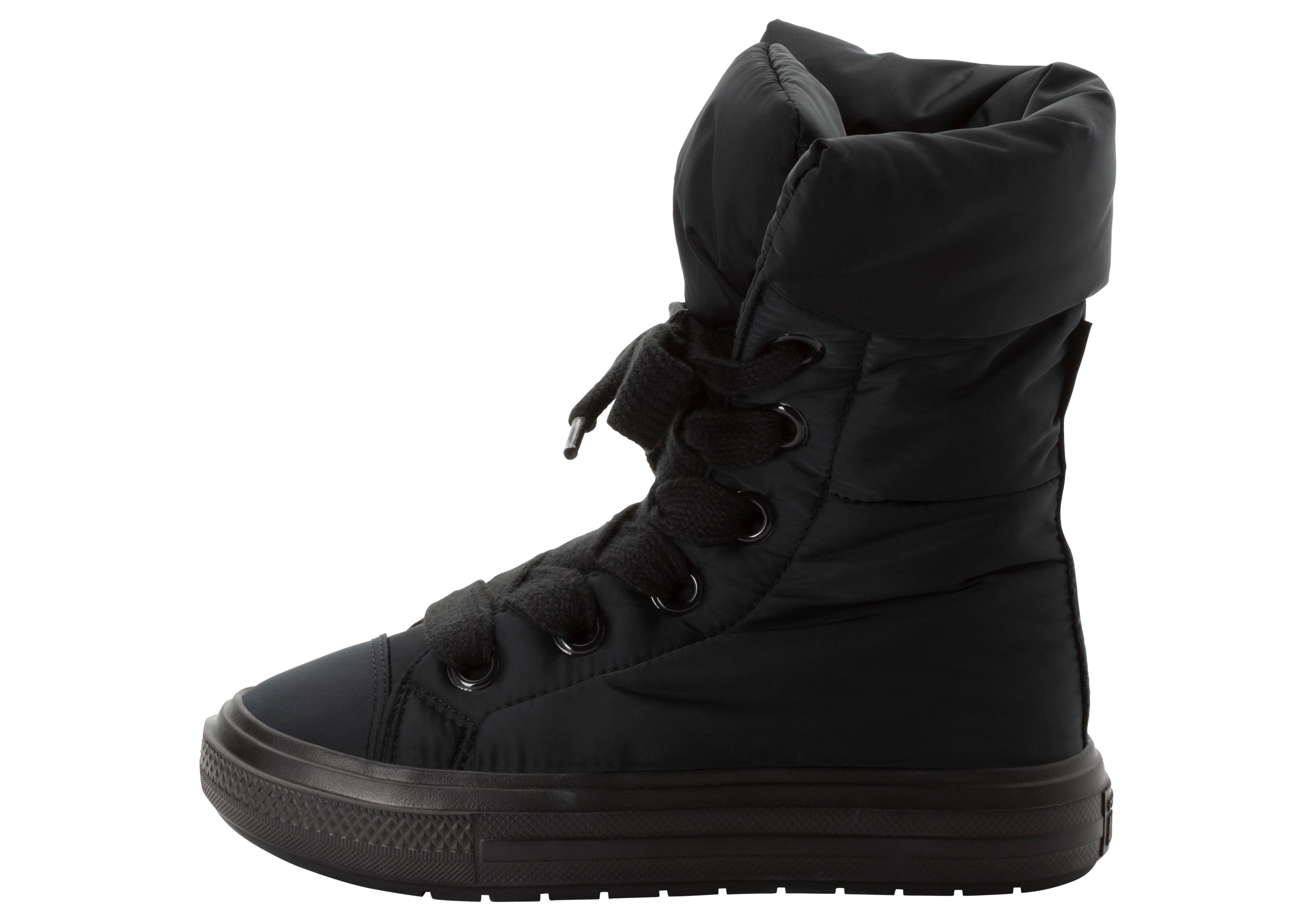 Winterboots CONVERSE "CHUCK TAYLOR ALL STAR ELEMENTS BOOT", Damen, Gr. 41, schwarz (schwarz, schwarz, schwarz), Polyester, Schuhe Winterboots