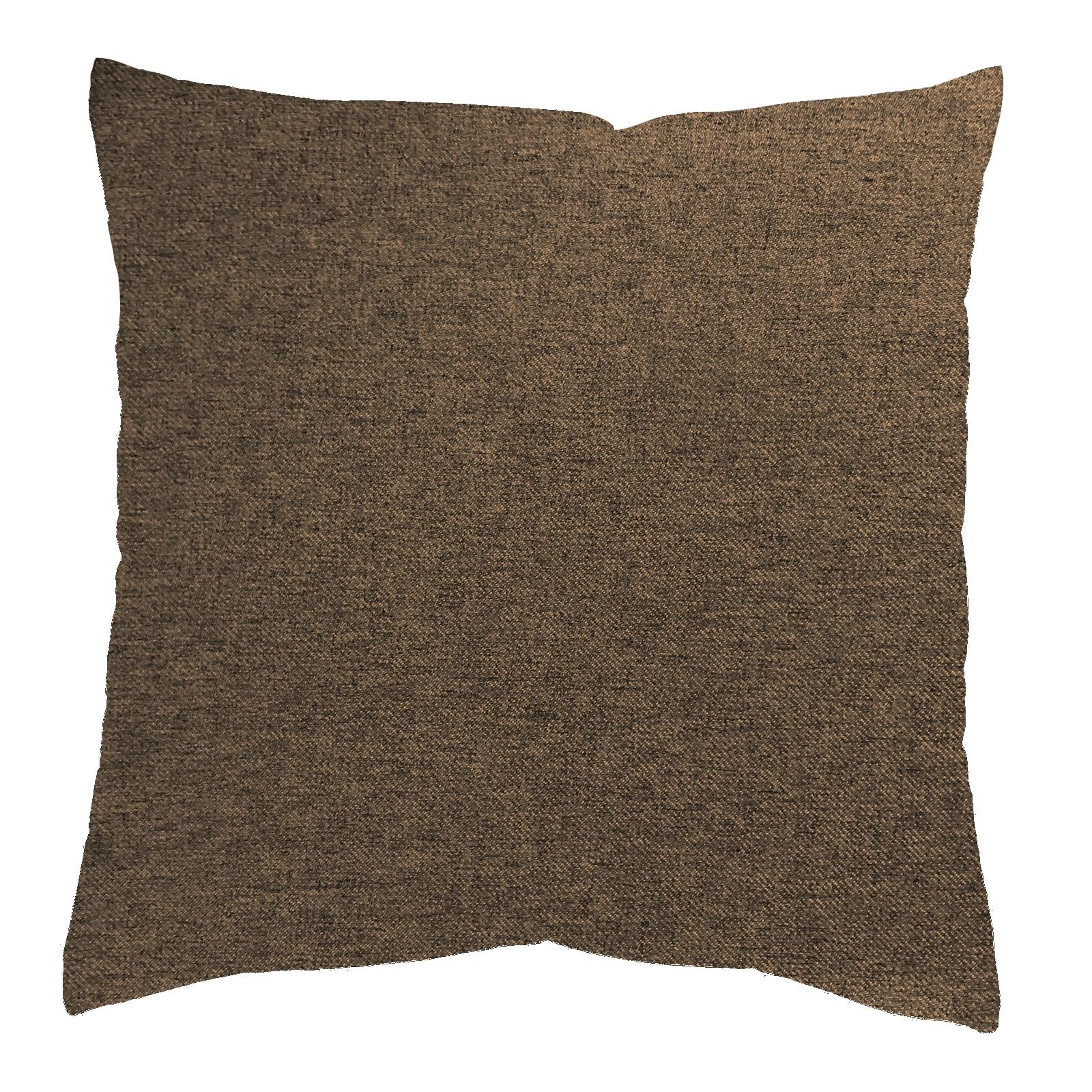 Kissenhülle HOME WOHNIDEEN "LUCIO 1ER PACK MIT FÜLLUNG" Gr. 1, braun, B:40cm L:40cm, Polyester, Polyester, Kissenbezüge, Kissenhülle