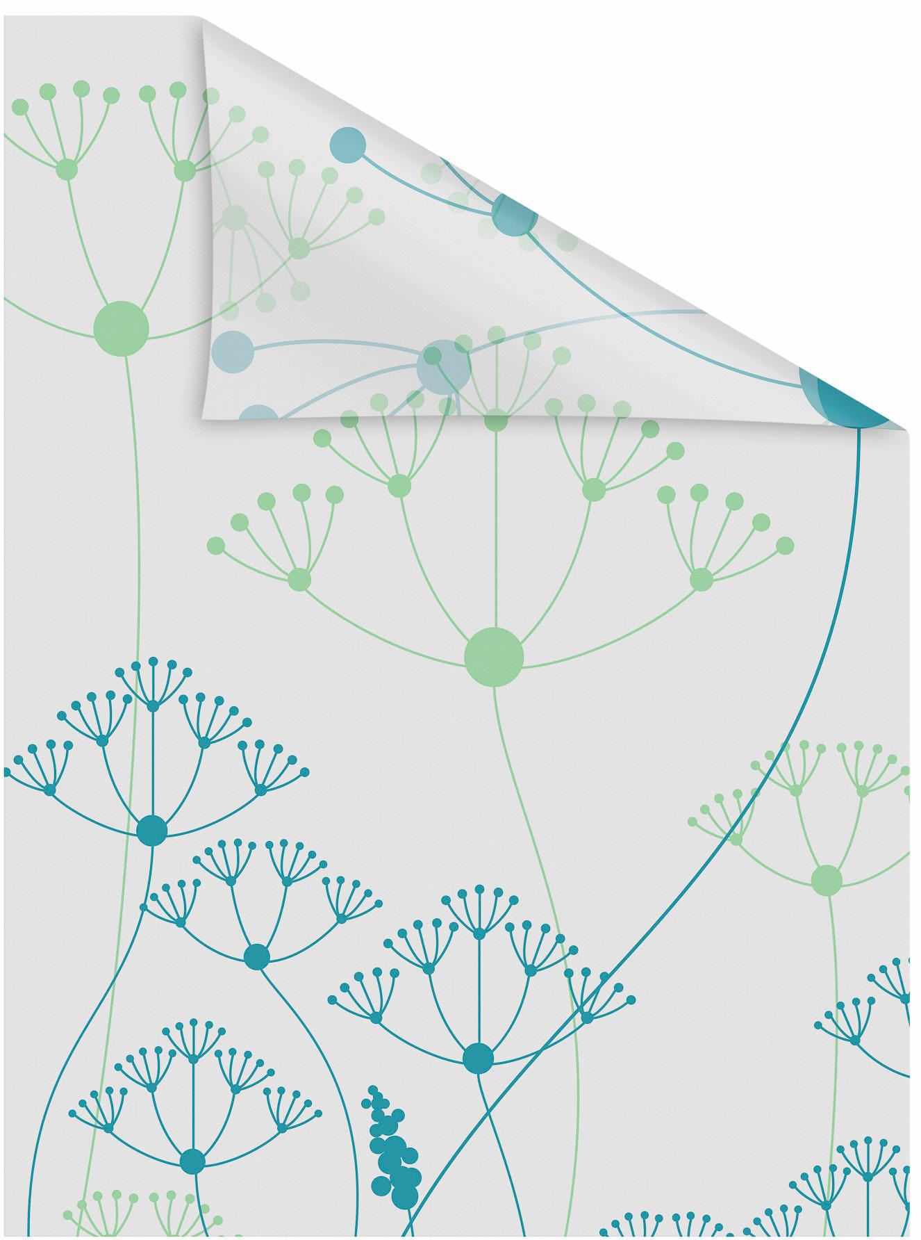 Fensterfolie LICHTBLICK ORIGINAL "Wiese" Gr. 5, grün, B:100cm L:180cm, PVC, Fensterfolien, Fensterfolie, selbstklebend, Sichtschutz