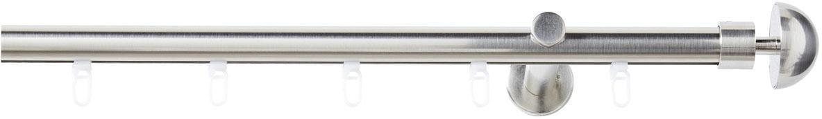 Innenlaufschiene GOOD LIFE "Redondo" Gr. 19, silber (edelstahlfarben), L:400cm Ø:20mm, Aluminium, Metall, Gardinenstangen, Innenlaufschiene