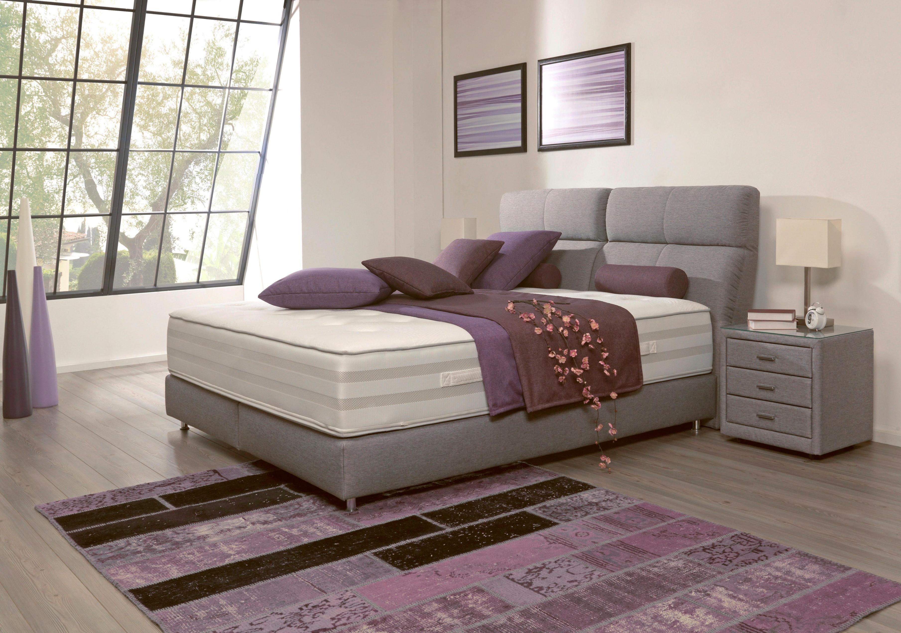 Taschenfederkernmatratze ALINA "Superior TF 1000" Gr. 2, weiß, B:90cm H:33cm L:210cm, Bezug: 67% Polyester, 33% Viskose. Steppfüllung: 100% Polyester, Matratzen, Taschenfederkernmatratze