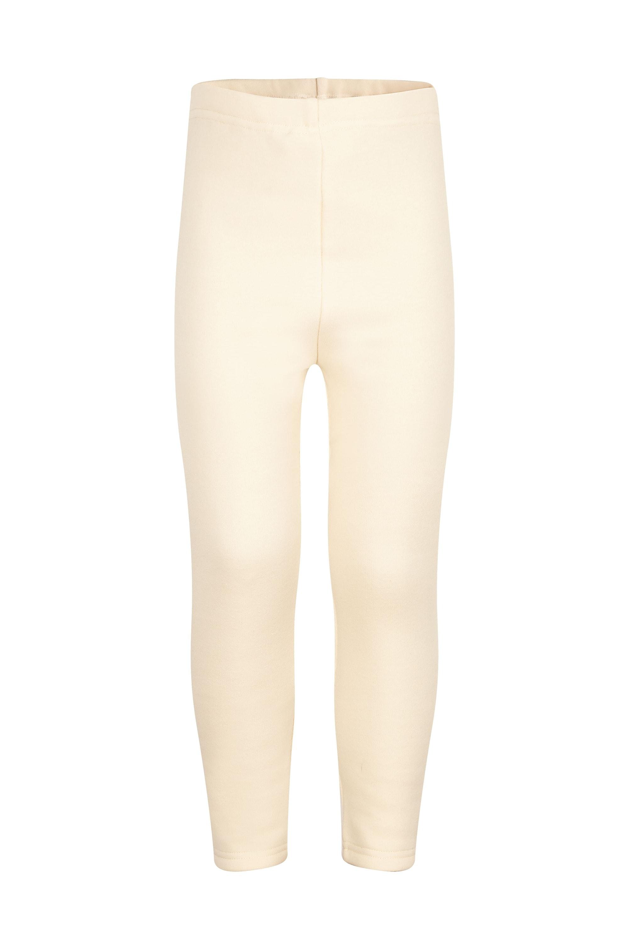 Sommerkleid HAPPY GIRLS "leggings", Mädchen, Gr. 104, EURO-Größen, beige, Stoff, 100% Polyester, normal, Kleider Sommerkleid