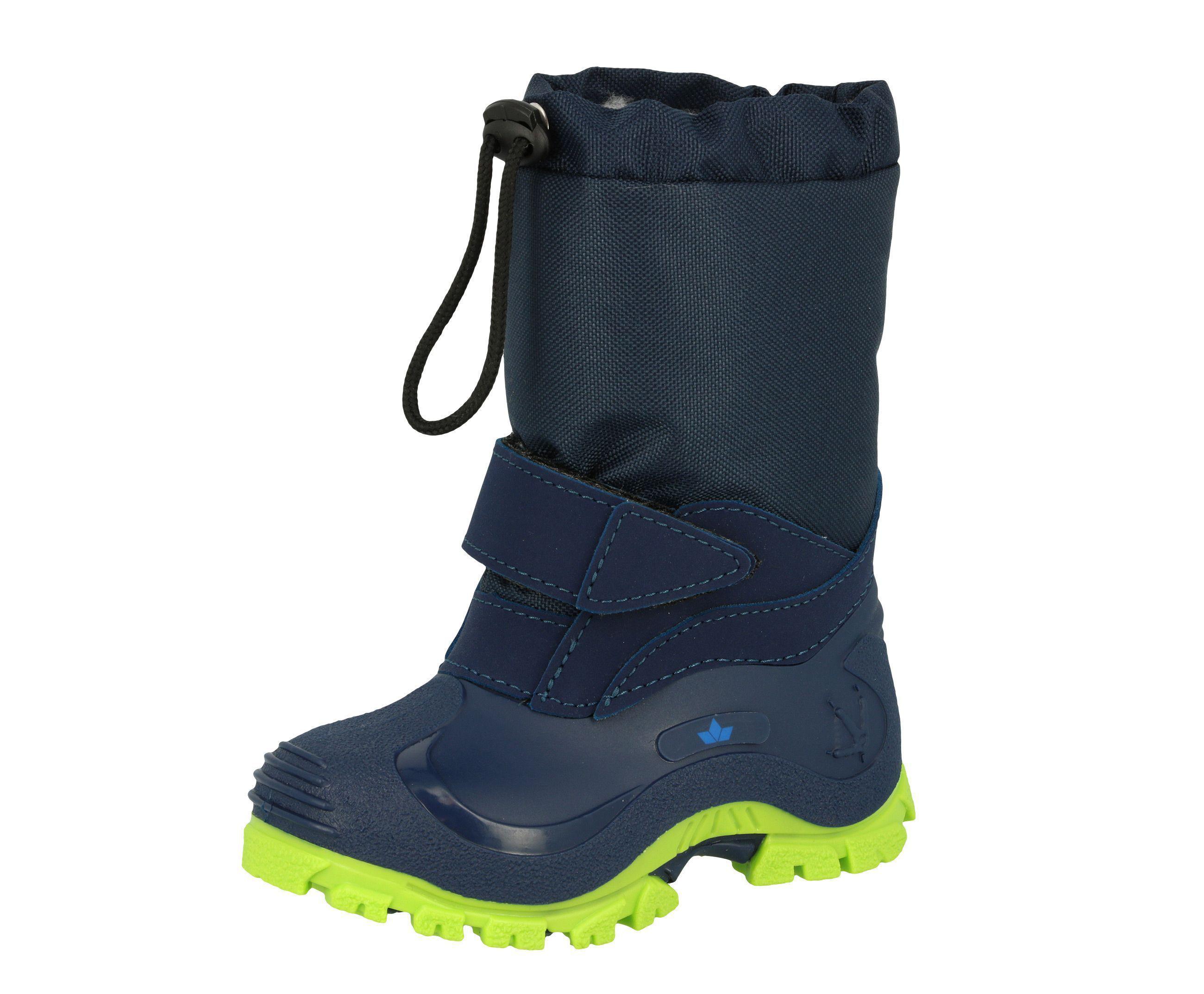 Gummistiefel LICO "Stiefel Werro", Mädchen, Gr. 35, blau, Synthetik, Schuhe Gummistiefel