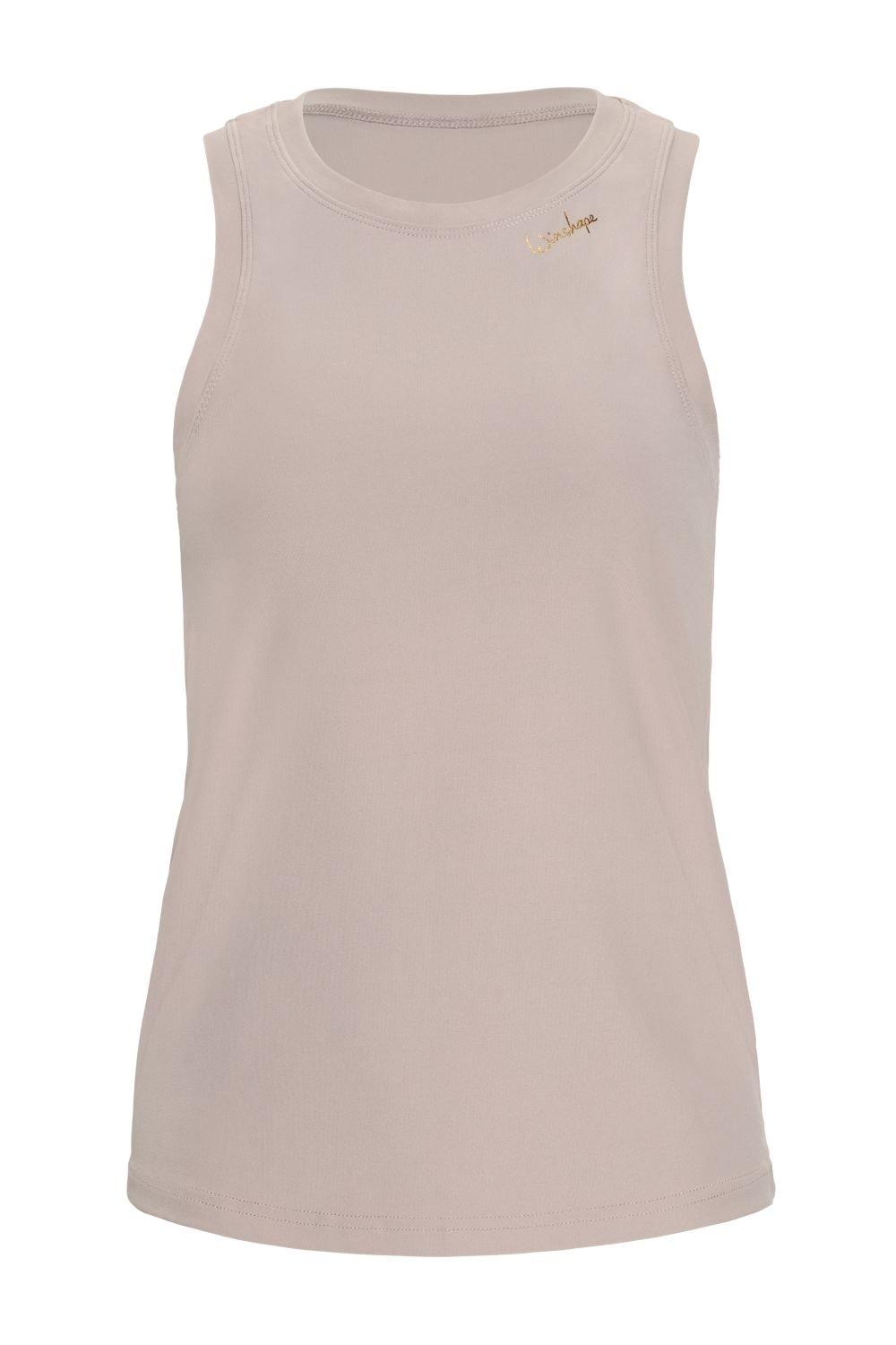 Tanktop Winshape "AET134LS", Damen, Gr. Xl, Beige (Cappuccino), 85% Polyester, 15% Elasthan, Rundhals, Tops Tanktop, Functional Soft And Light