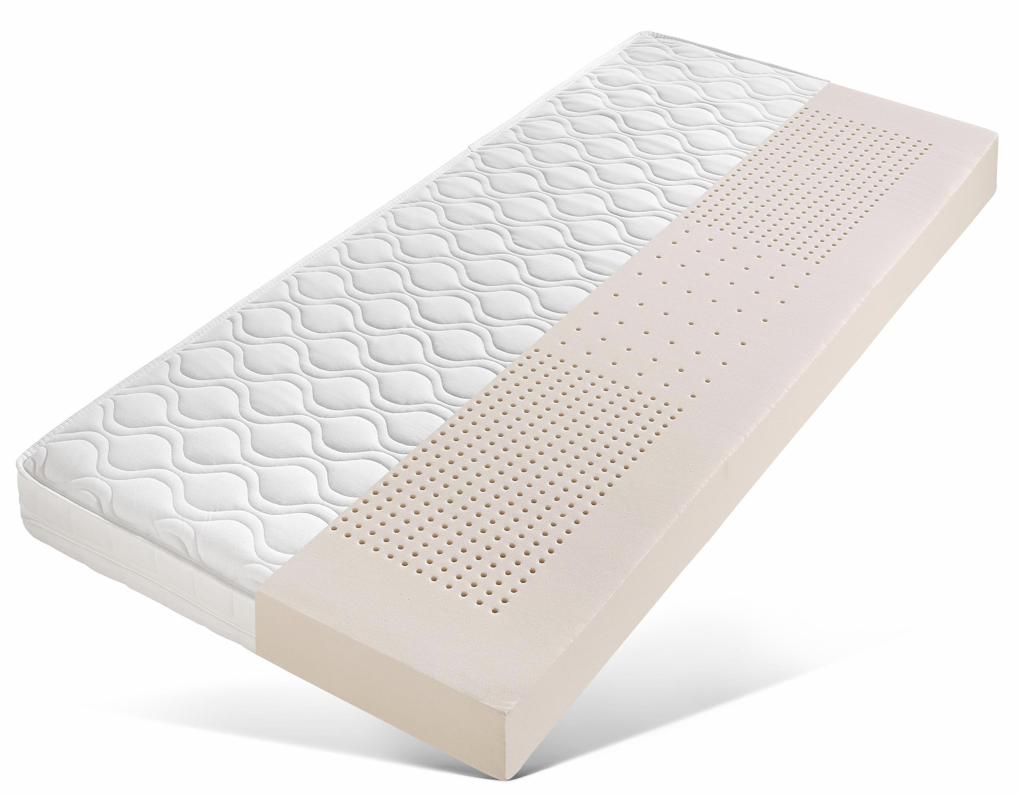 Komfortschaummatratze DI QUATTRO "Airy Form 19" Gr. 4, weiß (weiß, neutral), B:90cm H:19cm L:200cm, Bezug: 100% Polyester, Matratzen, Komfortschaummatratze, Matratze mit atmungsaktivem Kern, 90x200 cm und weitere Größen