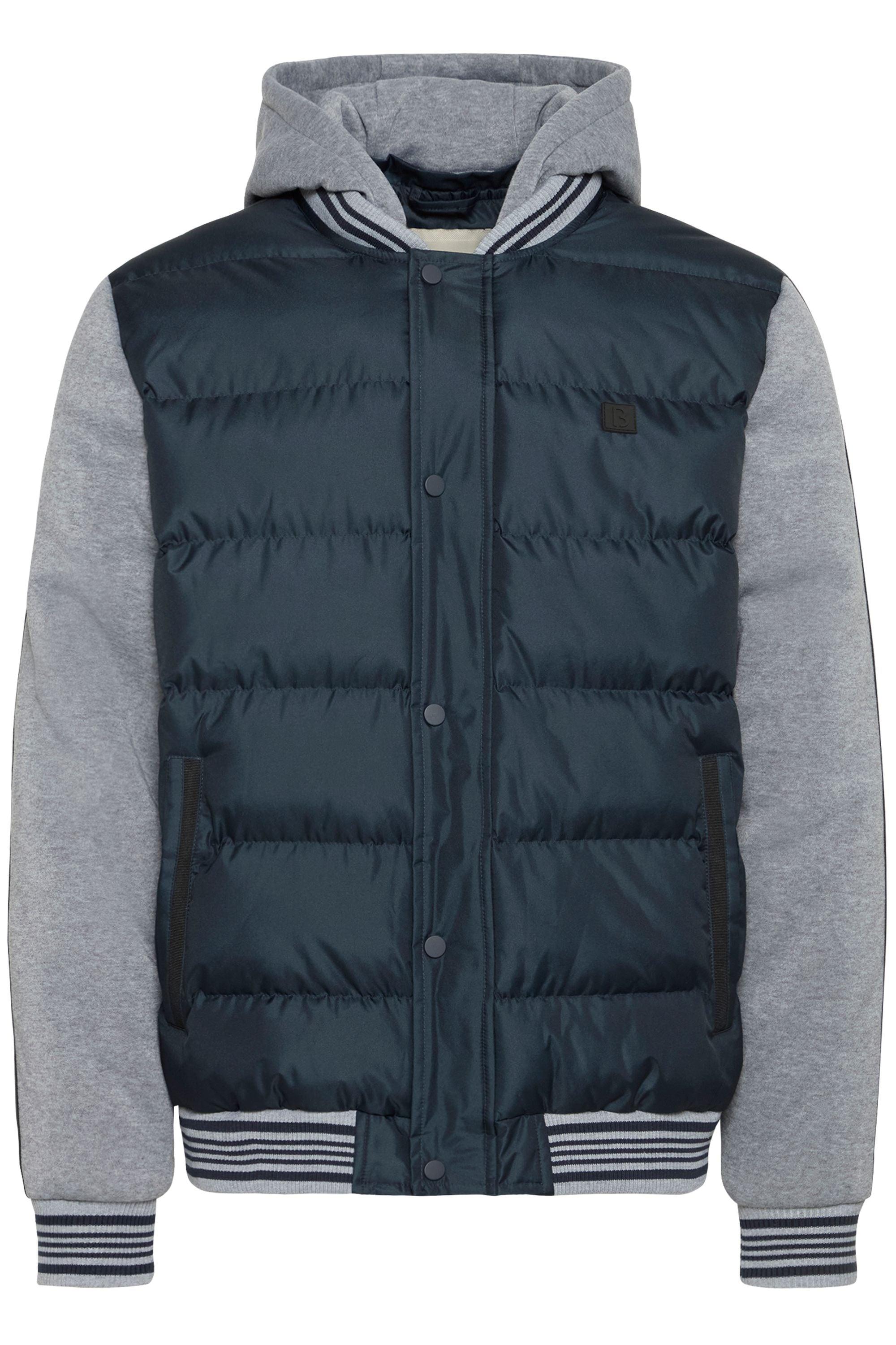 Collegejacke Blend "Collegejacke Bhernie", Herren, Gr. S, Blau (Salute), Obermaterial: 100% Polyester Pes., Jacken Collegejacke