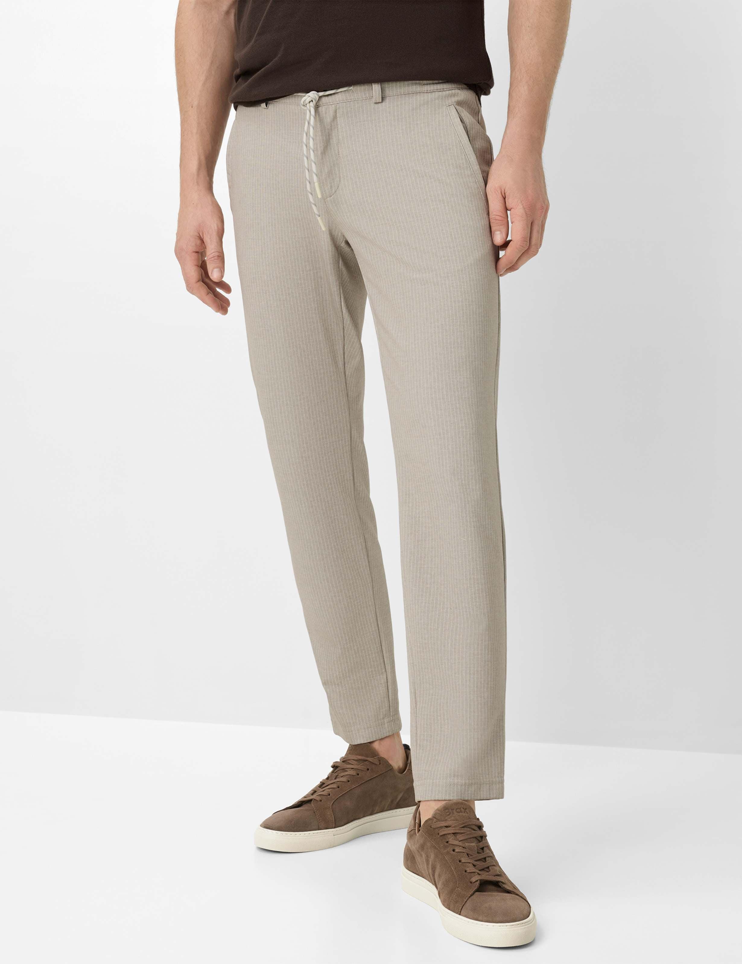 Chinohose Brax "Style Phil", Herren, Gr. 38, LäNge 34, Beige, 33% Polyester, 32% Baumwolle, 30% Polyamid, 5% Elasthan, Hosen Chinohose