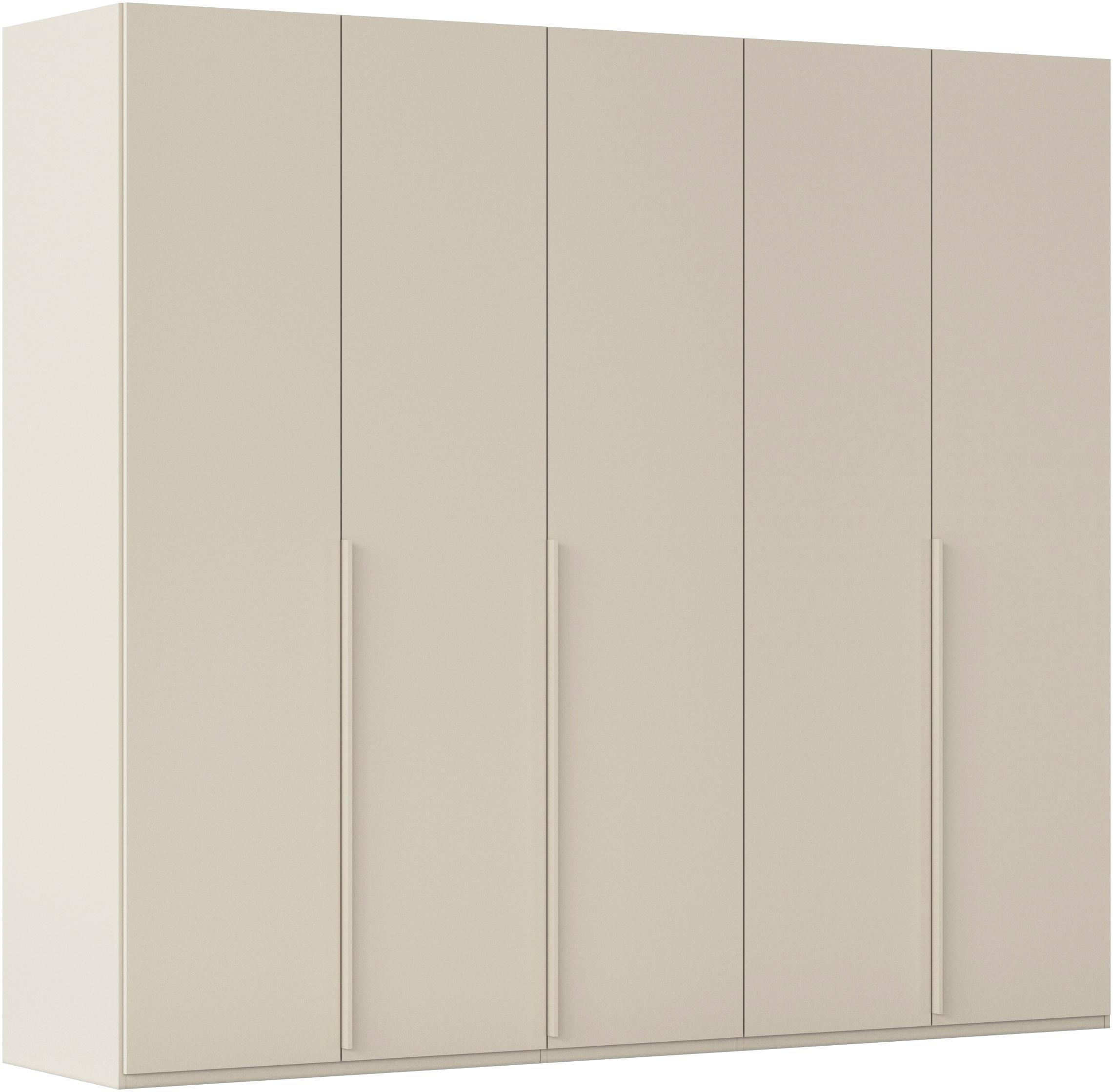 Kleiderschrank "Schrank Garderobe Ankleide Schlafzimmer Flur SERINA Eyecatcher", beige (beige (champagner)), B:251cm H:223cm T:61cm, Holzwerkstoff, LEGER HOME BY LENA GERCKE, Schränke, Kleiderschrank, in 6 Breiten, 3 Ausführungen und mit Front Glas oder Dekor MADE IN GERMANY