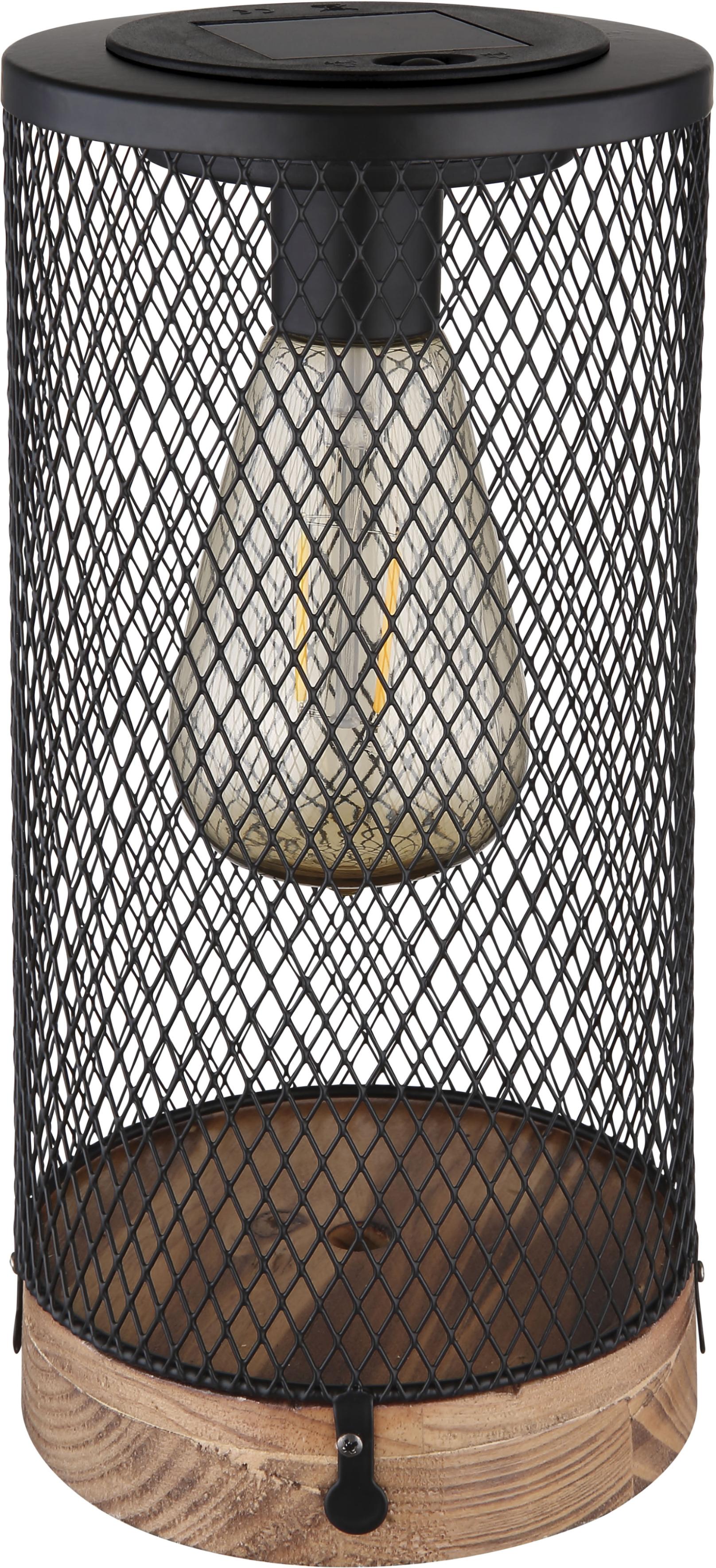 LED Solarleuchte GLOBO LIGHTING "SOLAR", beige (naturfarben), 1, 1 Stk., Leuchten, LED Solarleuchte, Solarlampe für Garten, Toller Lichteffekt, Terrasse, Balkontisch