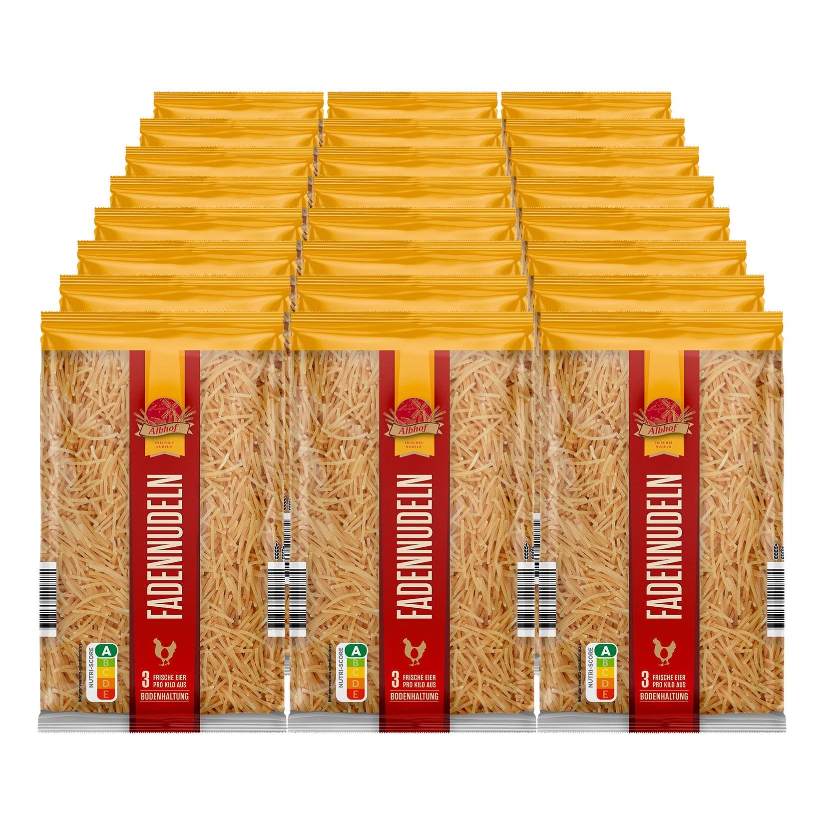 Albhof Fadennudeln 500 g, 24er Pack
