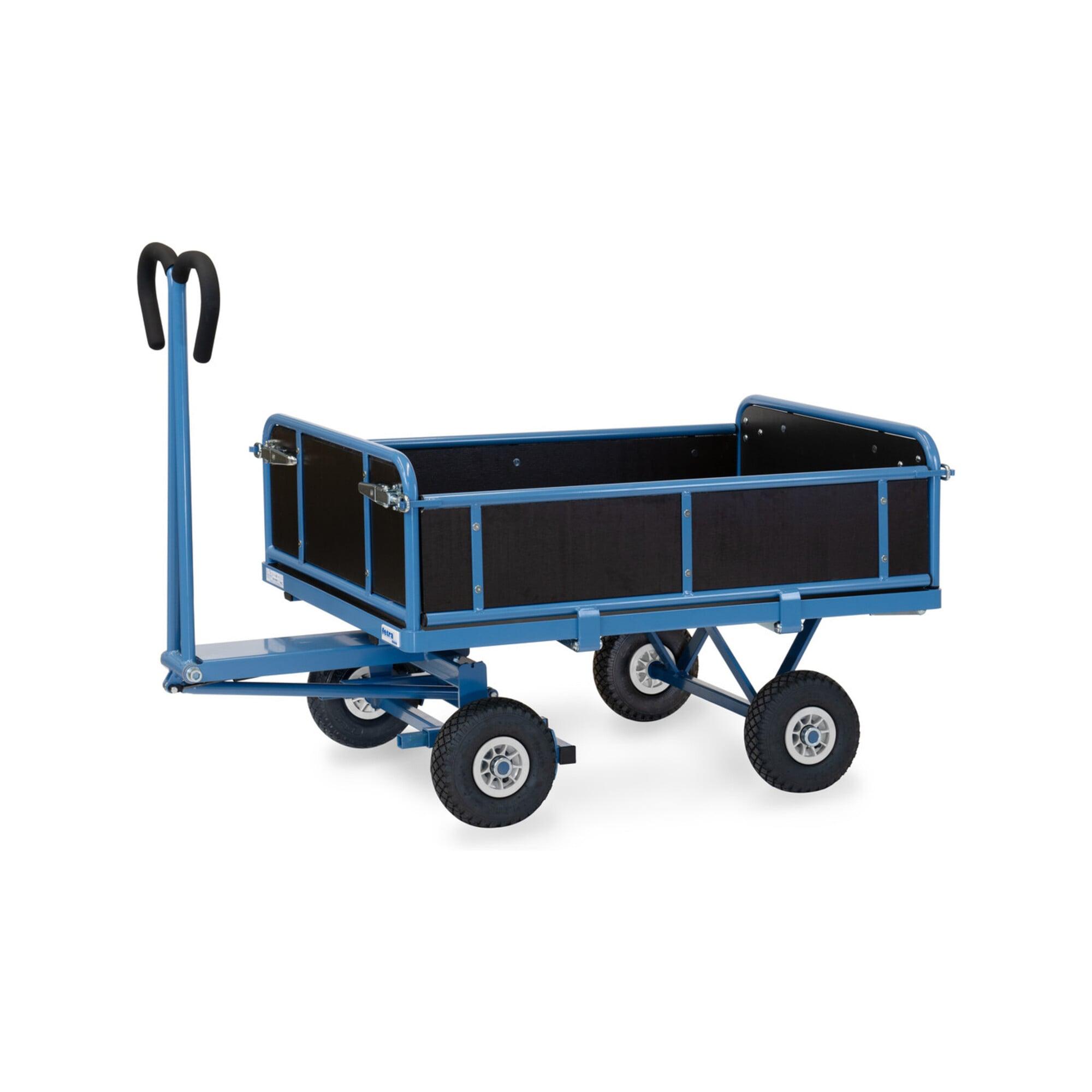 Fetra Handpritschenwagen 6453L - Tragkraft 700Kg Luft-Bereifung)