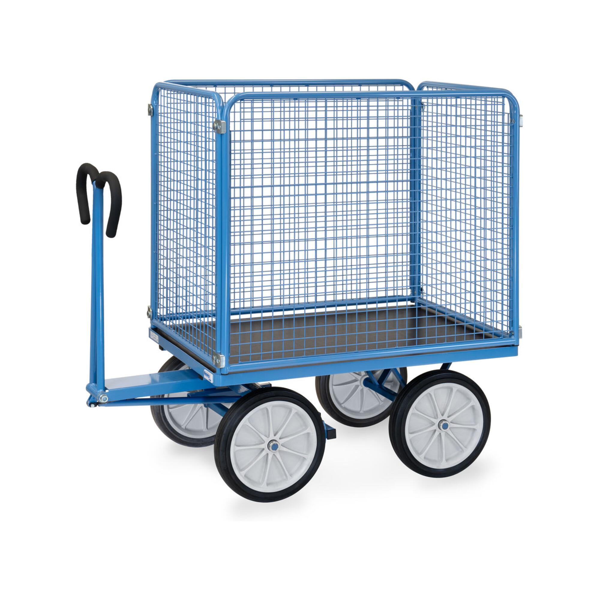 Fetra Handpritschenwagen 6444V - Tragkraft 1000Kg Vollgummi-Reifen)