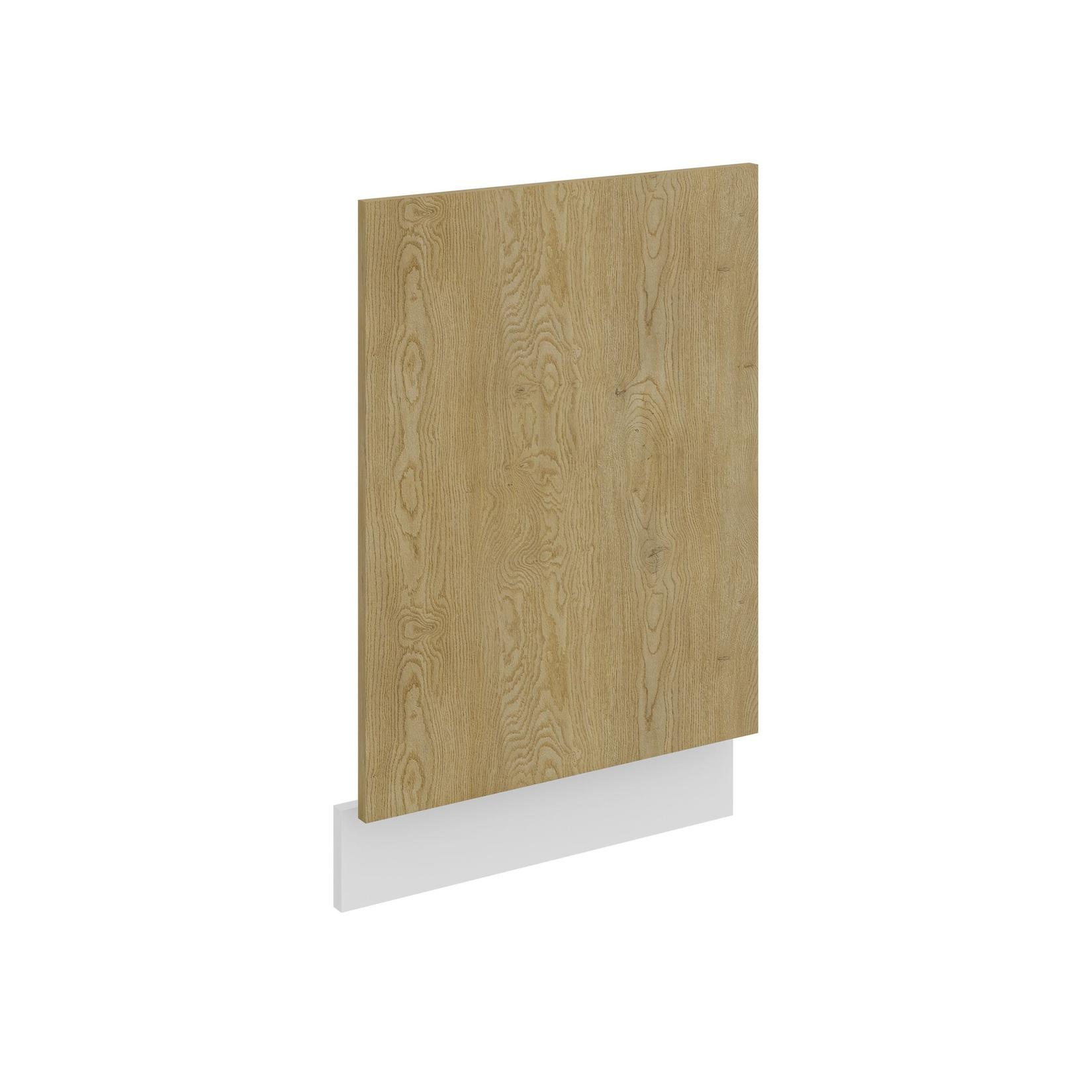 Küchen-Preisbombe Frontblende für integrierten Geschirrspüler 45 cm Küche CREMONA Eiche + Weiß