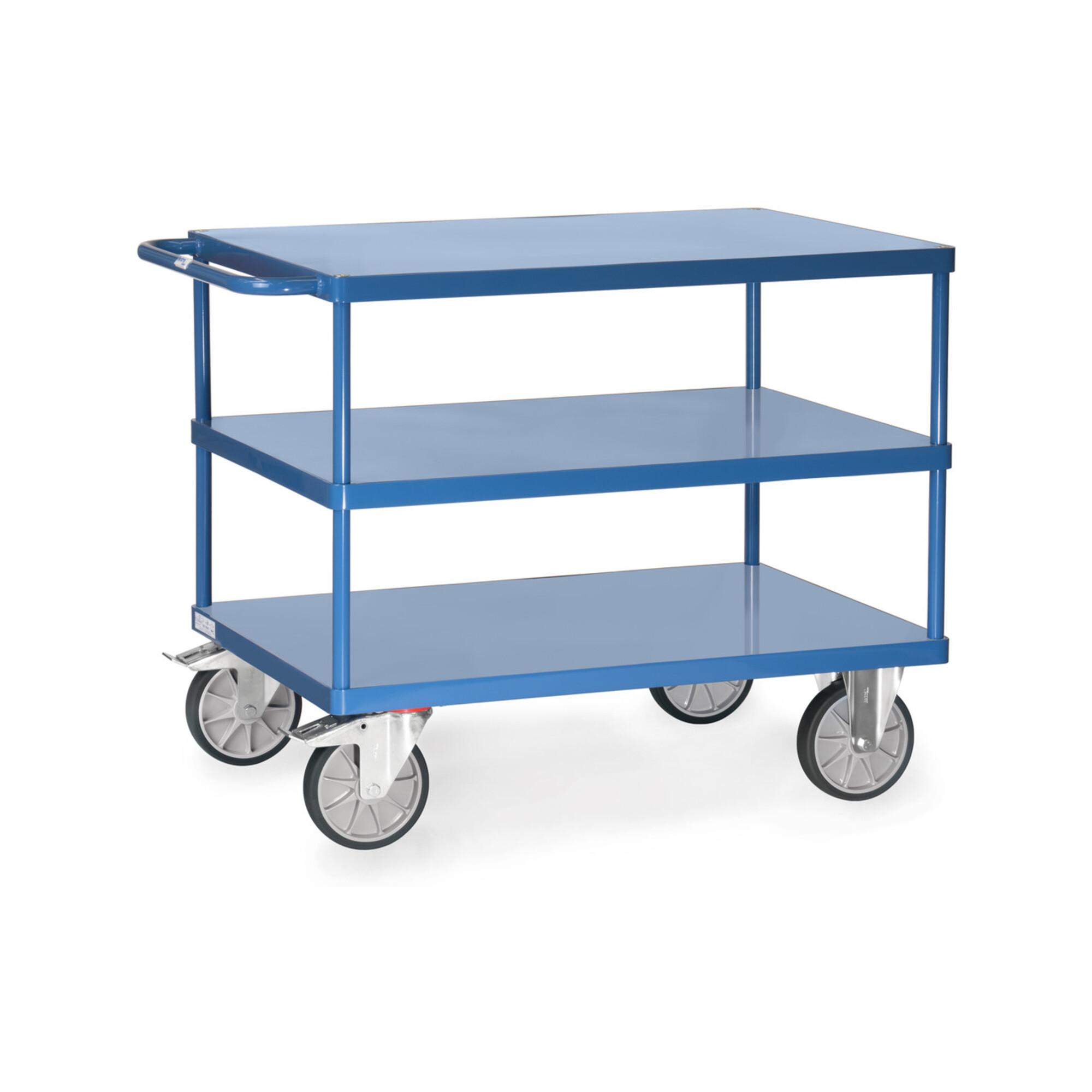 Fetra Tischwagen 2422B - Stahlblech-Plattformen BüNdig)