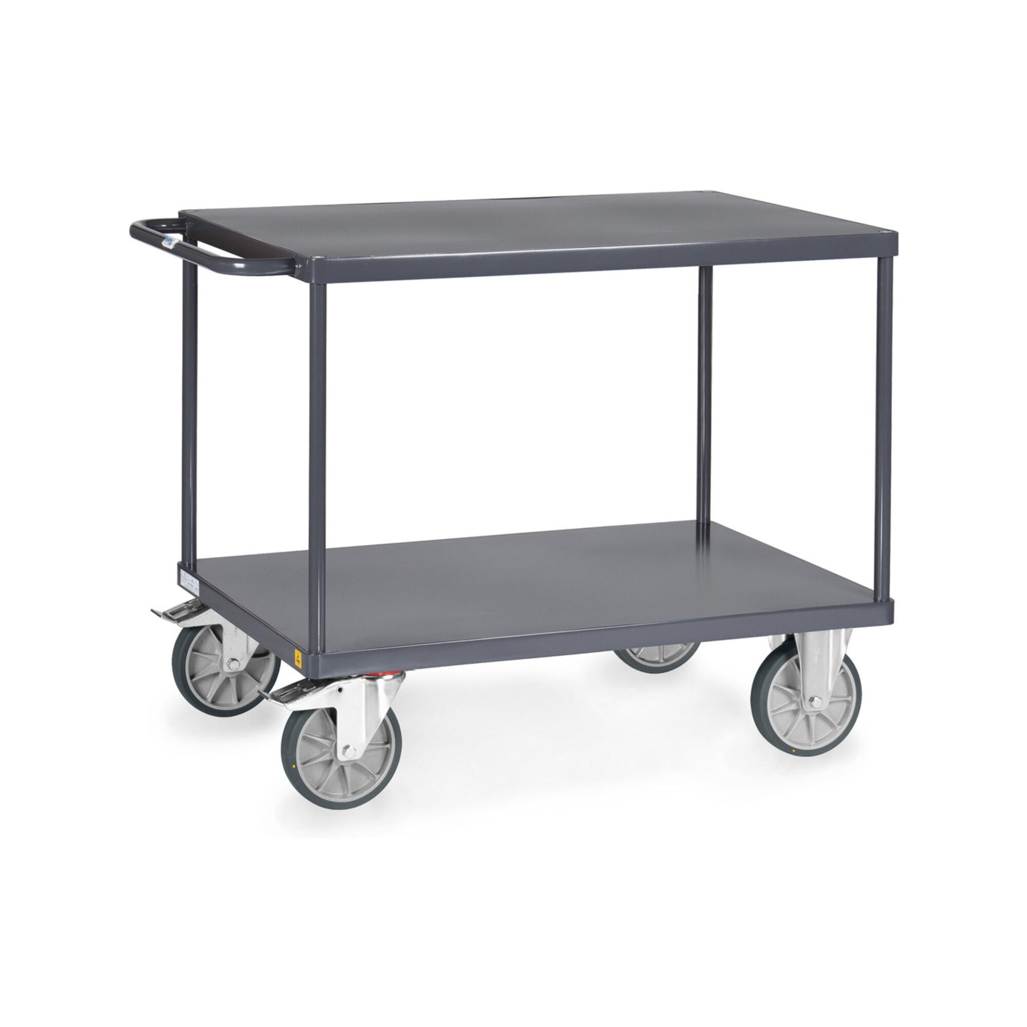Fetra Esd-Tischwagen 9400B - Stahlbl.-Plattformen BüNdig)