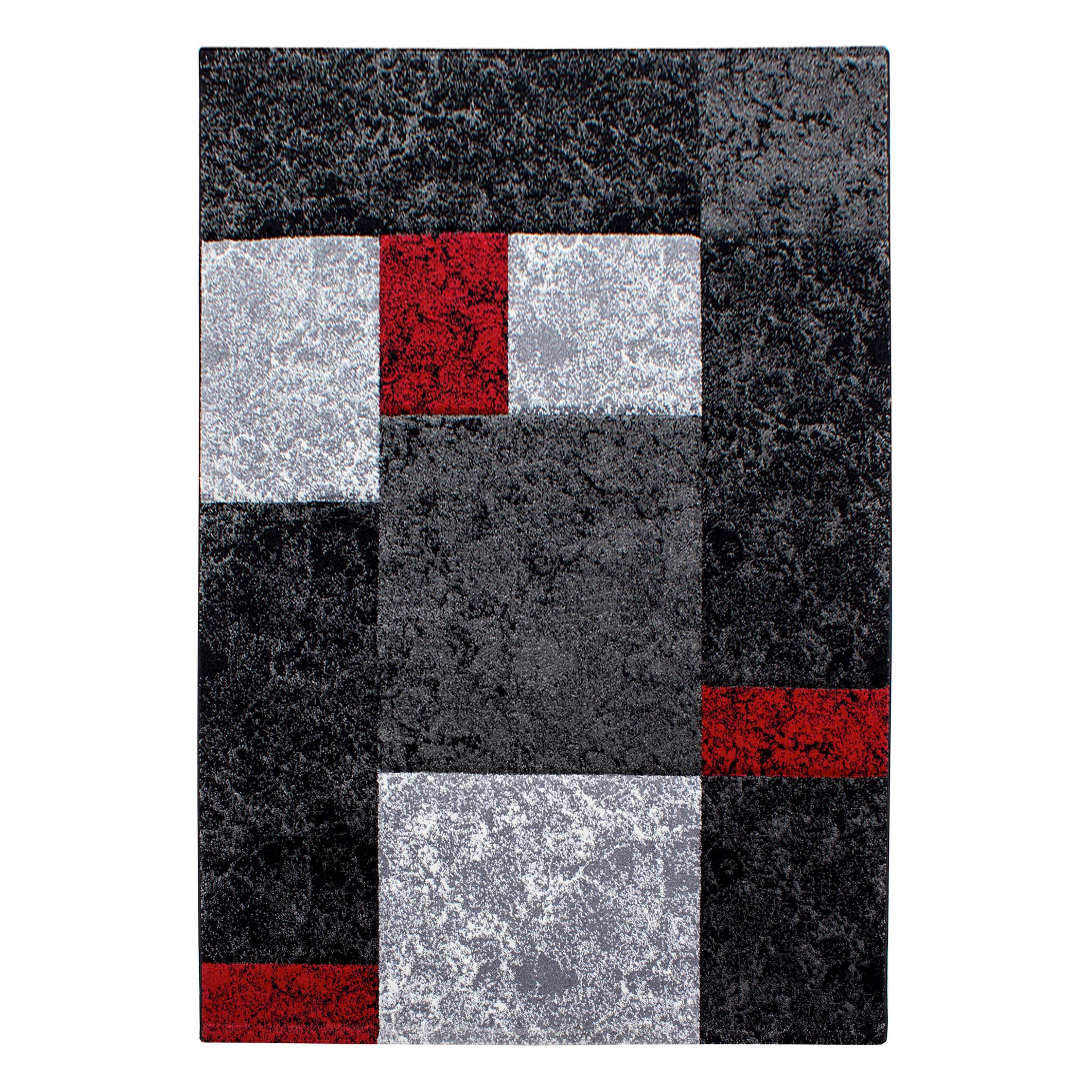 Flachwebeteppich Hawaii Rot Ca. 280X370Cm