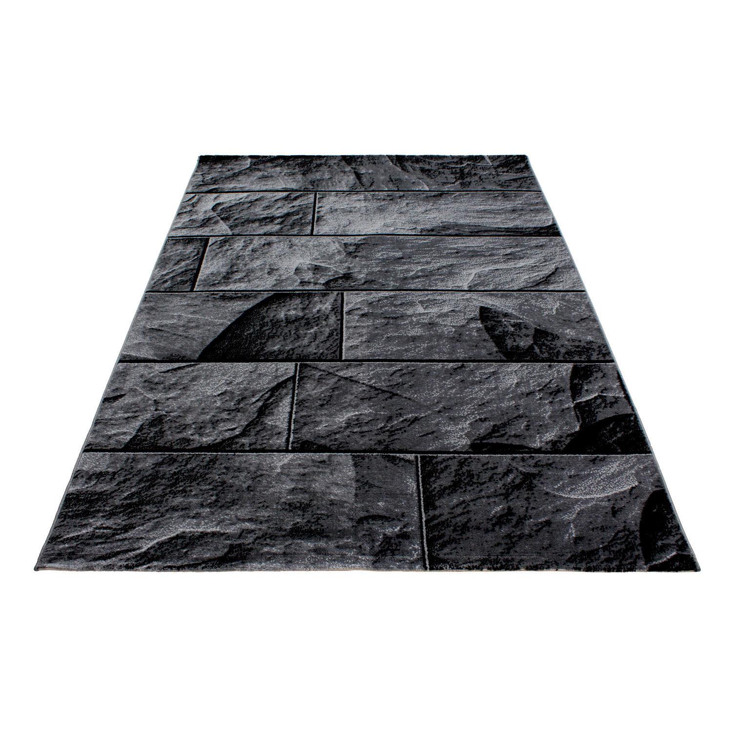 Webteppich Parma Schwarz Ca. 200X290Cm
