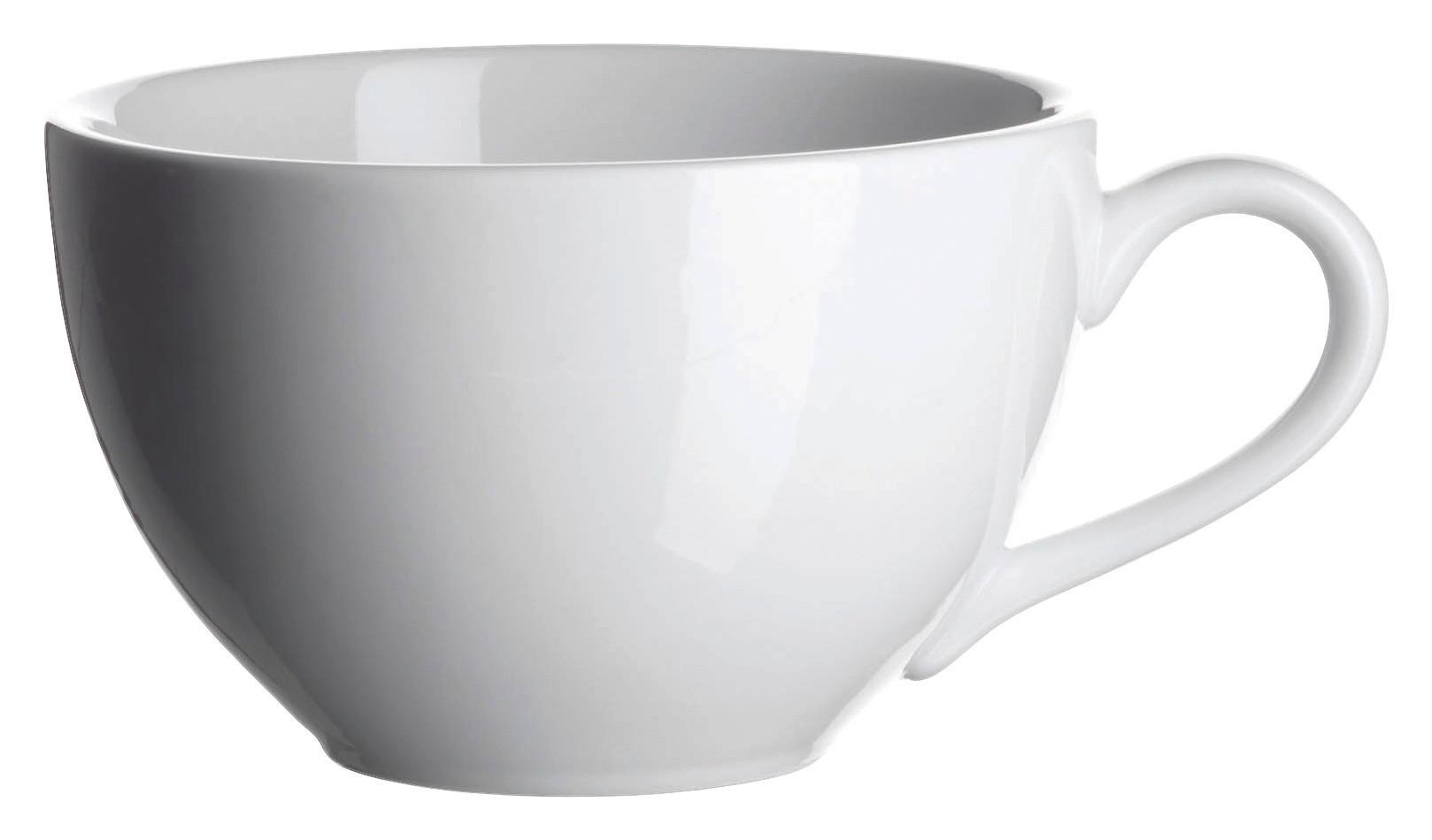 Cappuccinotasse Mit Untertasse Colombia In Weiß, 12-Teilig