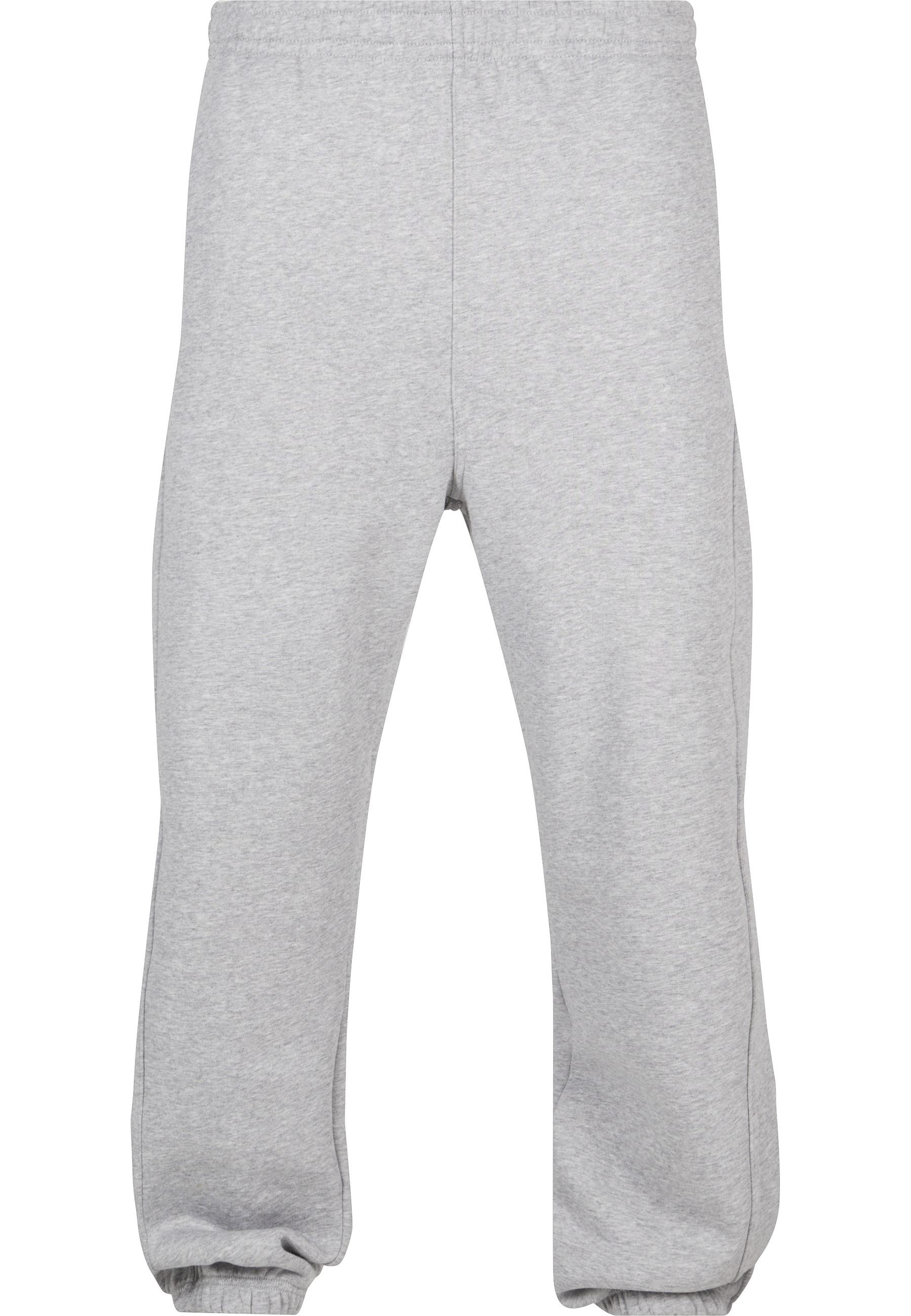 Jogginghose Urban Classics "Urban Classics Herren Sweatpants", Herren, Gr. L, Us-GrößEn, Grau, 65% Baumwolle, 35% Polyester, Unifarben, Loose Fit, Hosen Jogginghose