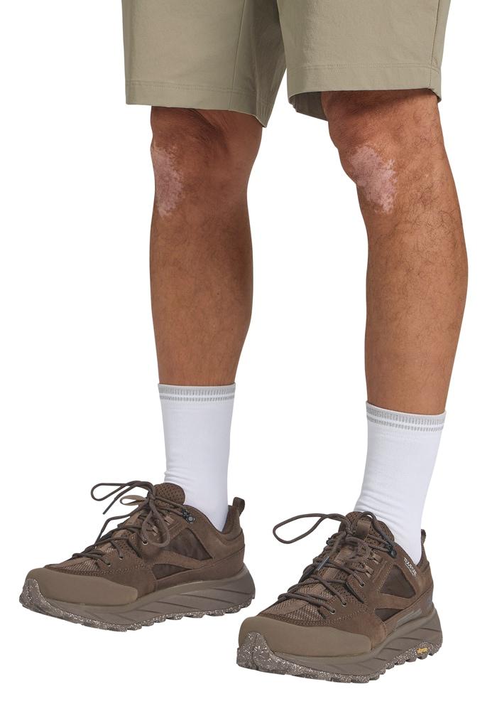 Wanderschuh JACK WOLFSKIN "TERRAQUEST TEXAPORE LOW M", Herren, Gr. UK12-EU47, Normalschaft, braun (bear), Obermaterial: Leder. Futter: Textilmaterial, Schuhe Wanderschuh