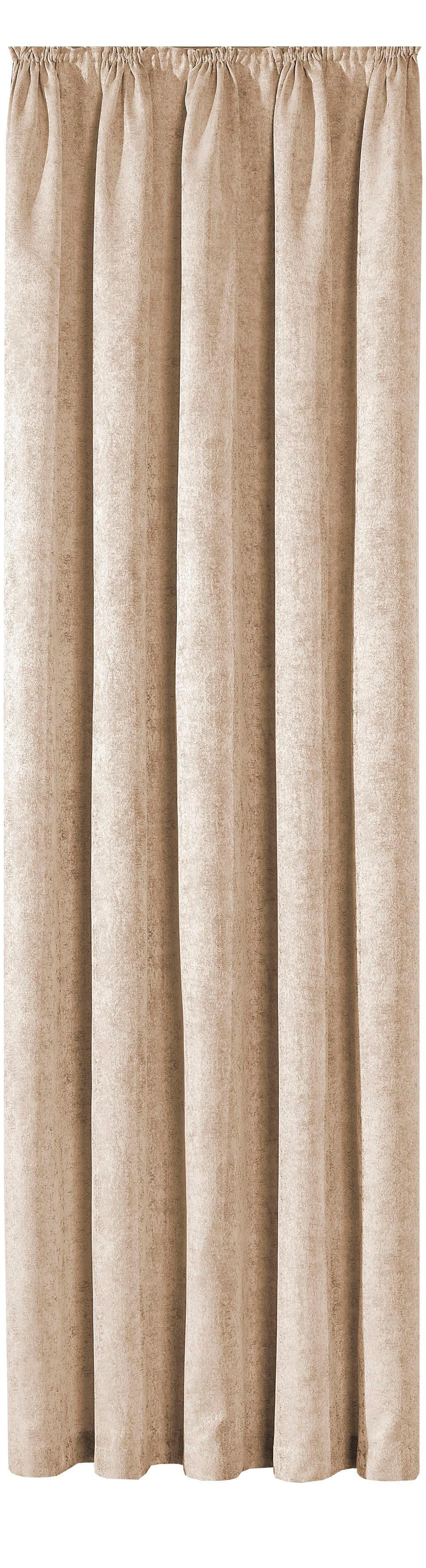 Vorhang WECKBRODT "Jona" Gr. 2, silber (gold, silber), B:145cm H:175cm, Polyester, Gardinen, Vorhang, Jacquard, edler Glanz, blickdicht, Gardine, Store