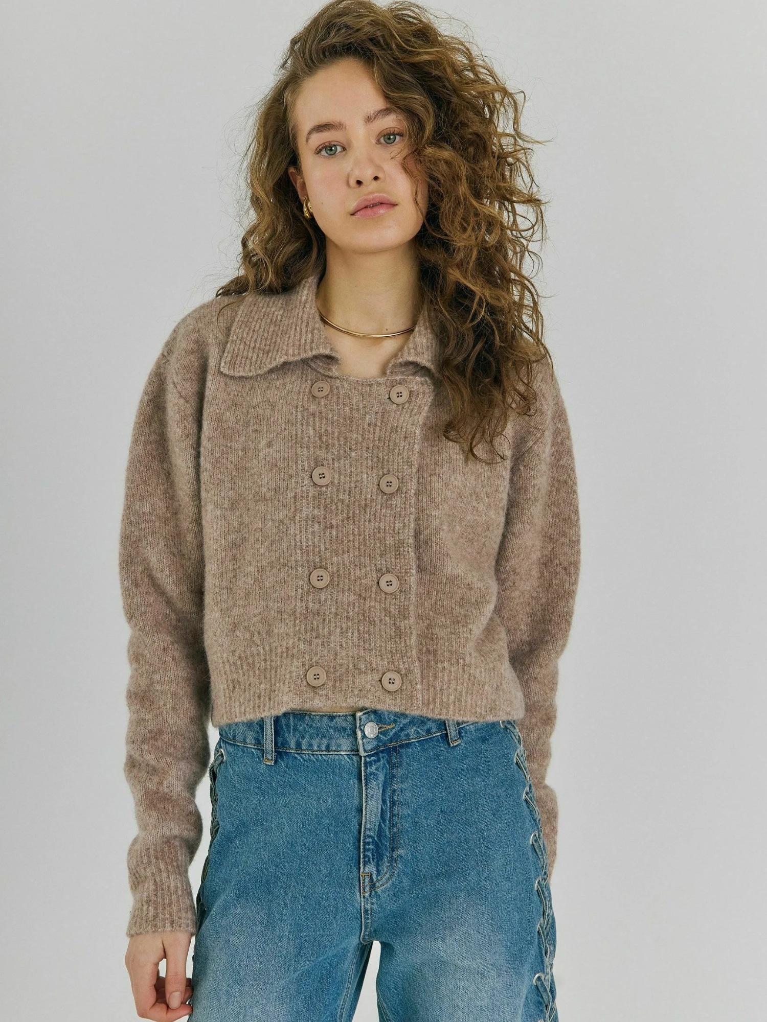 Strickpullover Norr "Norr Sweater Halli", Damen, Gr. 40, Camel, Obermaterial: 32% Alpaka, 32% Wolle, 30% Nylon, 6% Elasthan, Pullover Strickpullover