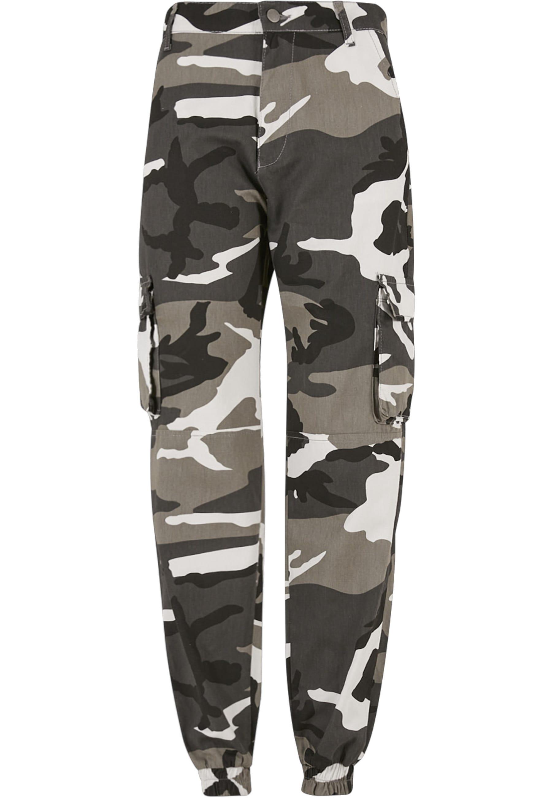 Stoffhose DEF "Def Damen Ruby Cargopants", Damen, Gr. S, Us-GrößEn, Camouflage, 100% Baumwolle, Normal, Hosen Stoffhose