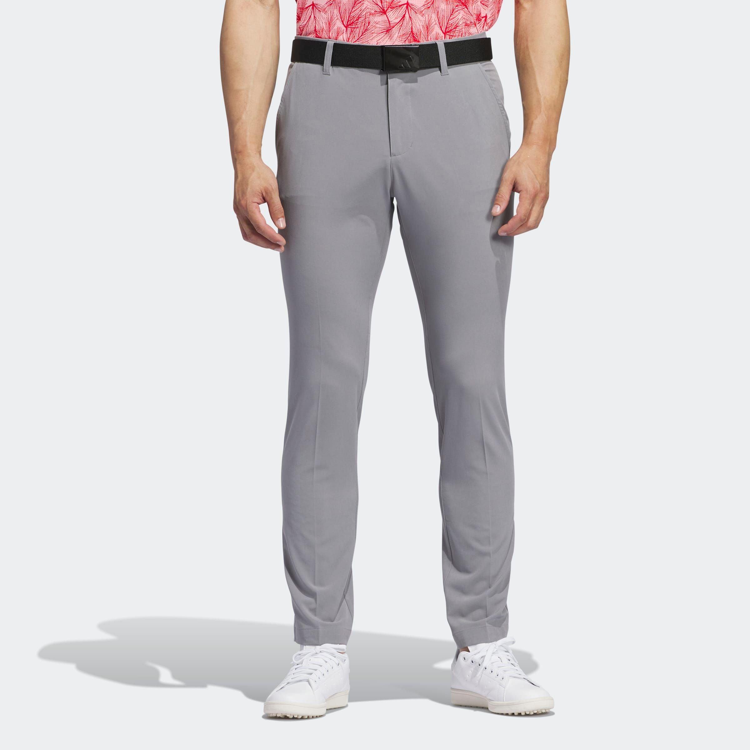 Golfhose Adidas Performance "ULTIMATE365 Tapered", Herren, Gr. 30, LäNge 32, Grau Three,, Obermaterial: 88% Polyester, 12% Elasthan, Hosen