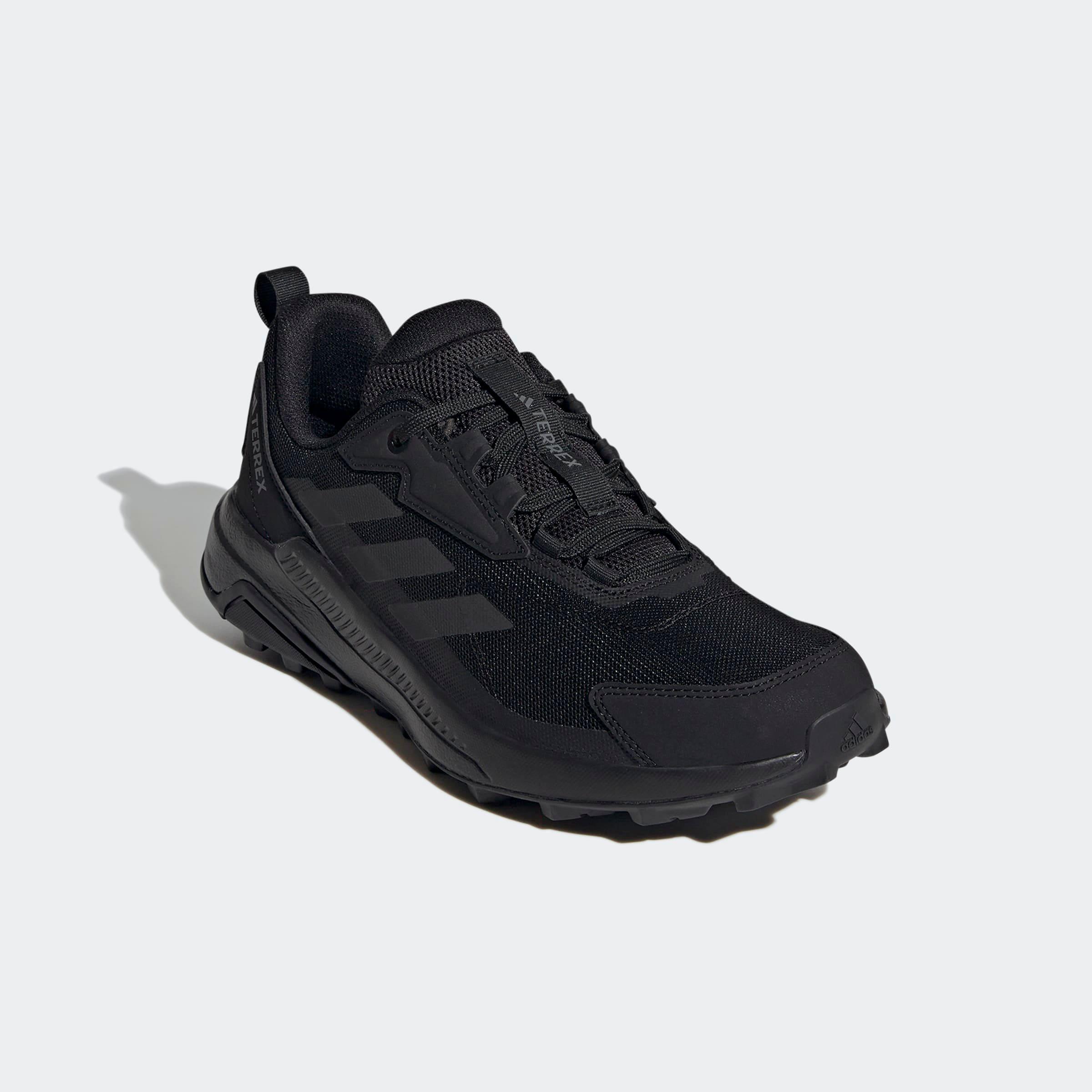 Wanderschuh ADIDAS TERREX "TERREX ANYLANDER", Damen, Gr. 42, schwarz (core schwarz, core schwarz, grau four), Textil, Schuhe Wanderschuh