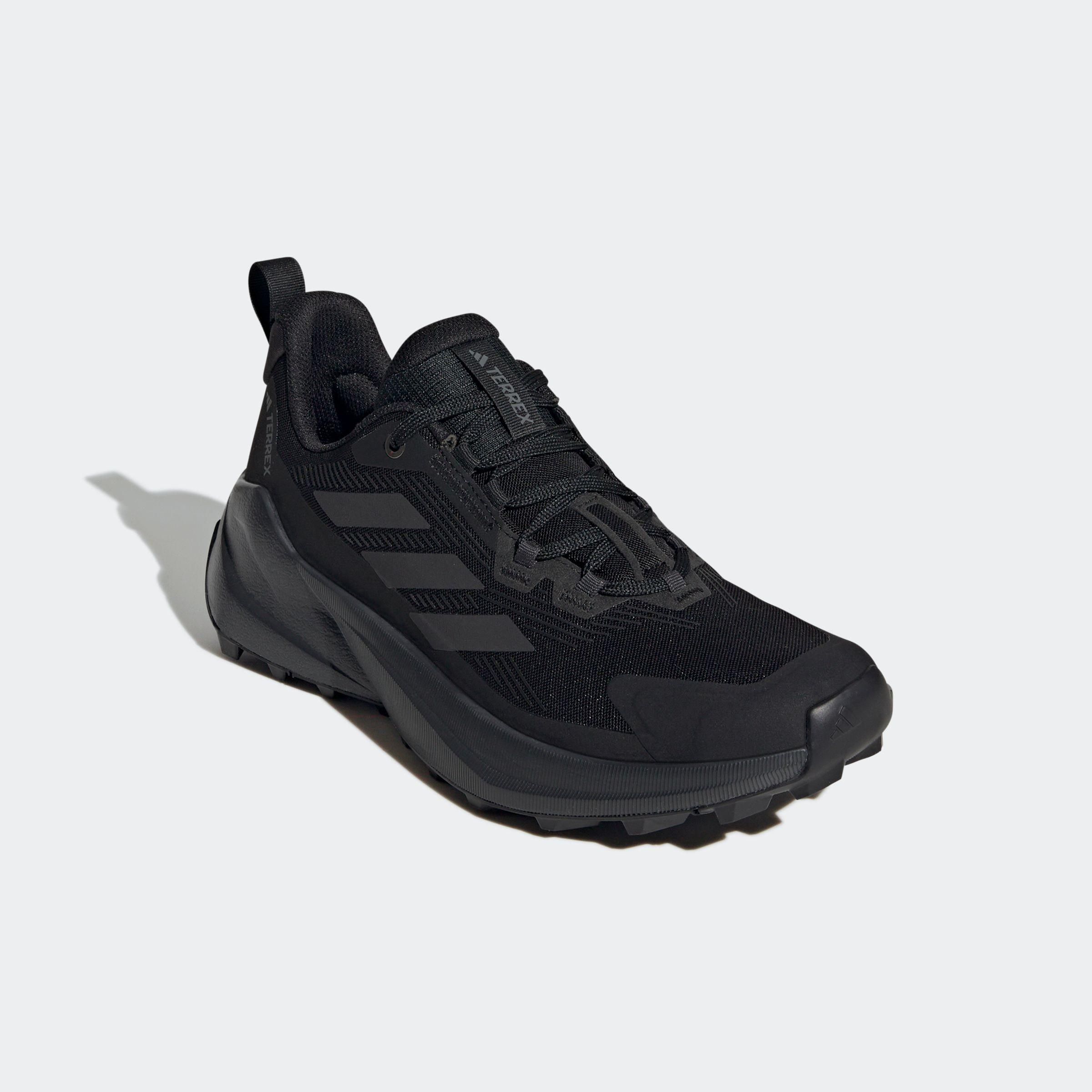 Wanderschuh ADIDAS TERREX "TERREX TRAILMAKER 2.0", Damen, Gr. 37, schwarz (core schwarz, grau four, collegiate gold), Synthetik, Textil, Schuhe Wanderschuh