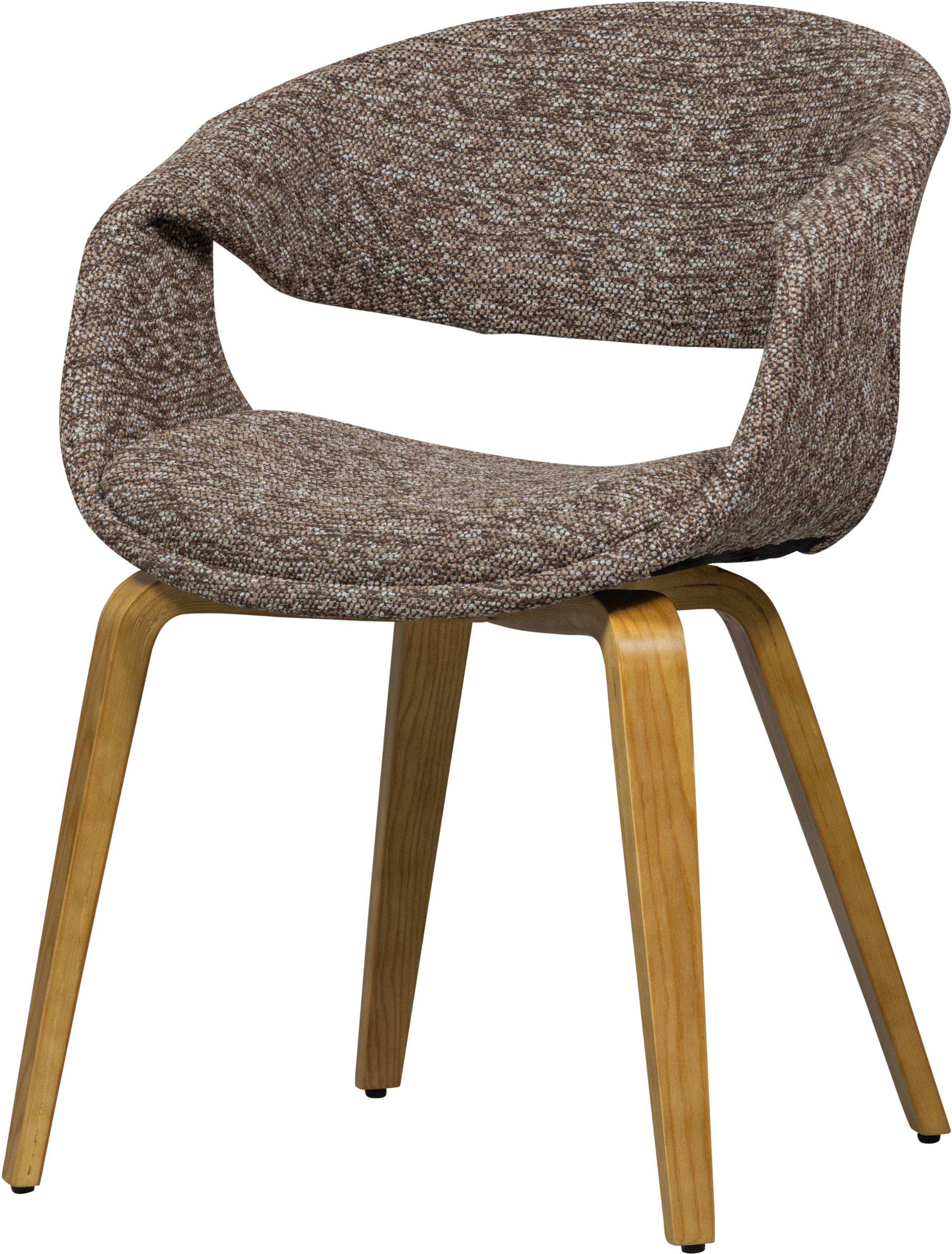 Esszimmerstuhl WOOOD, braun, natur, H:78cm, Stühle, Esszimmerstuhl