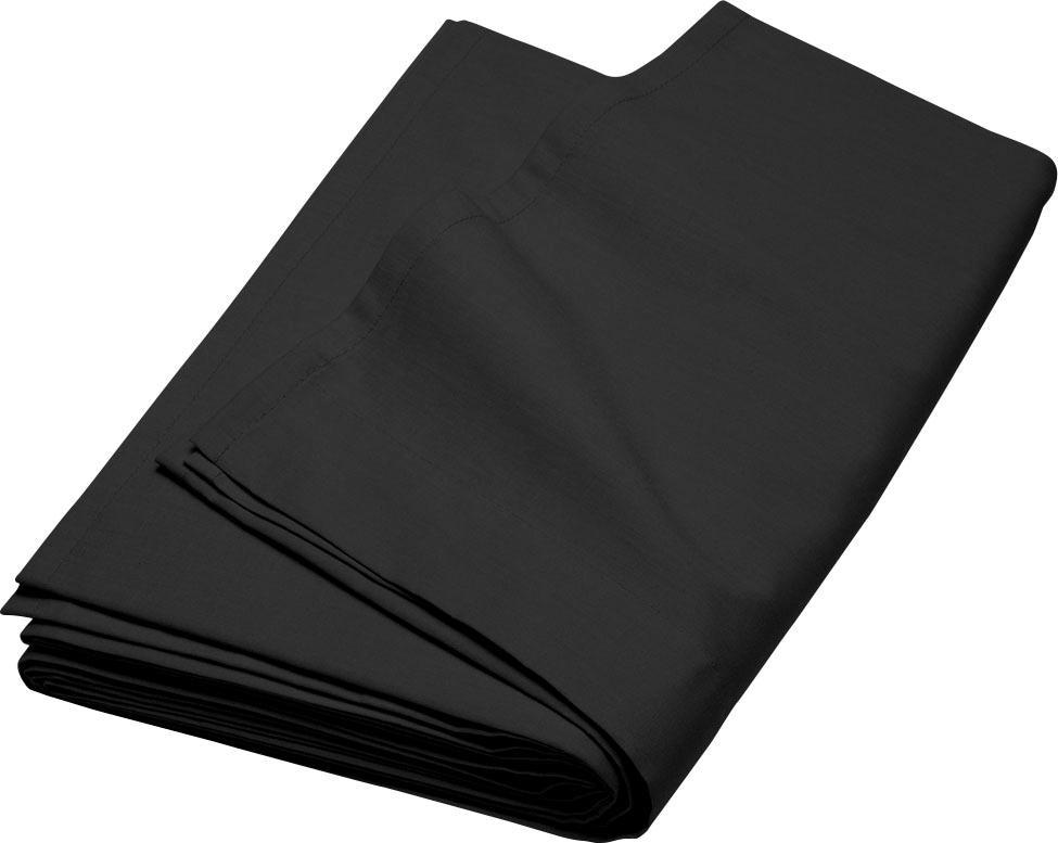 Betttuch CINDERELLA "Cinderella Flanell-Laken", schwarz, B:240cm L:270cm, Satin, Obermaterial: 100% Baumwolle, Bettlaken, Betttuch, für Matratzen bis 25 cm Höhe