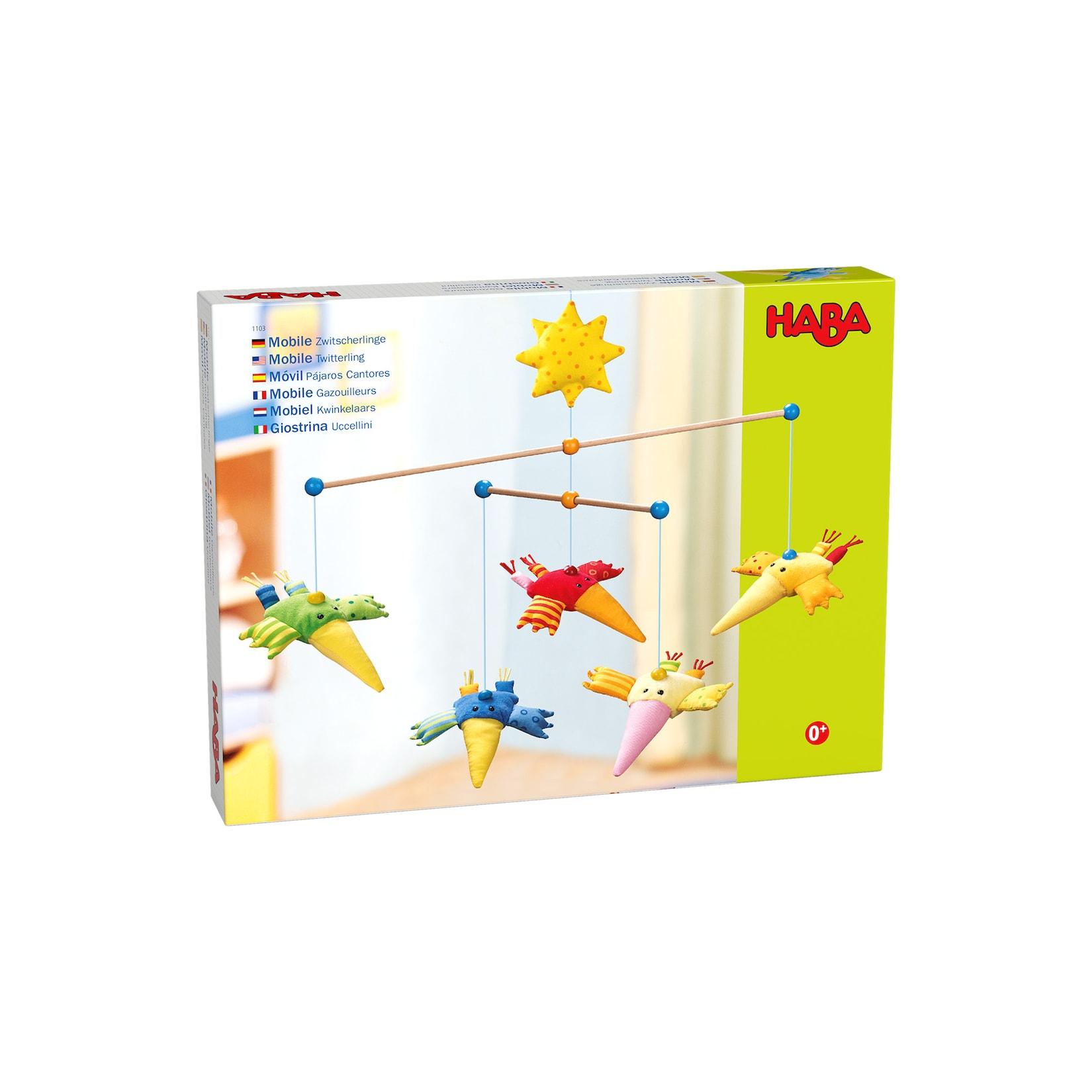 HABA Unisex Lernspielzeug Mobile Zwitscherlinge 1er Pack