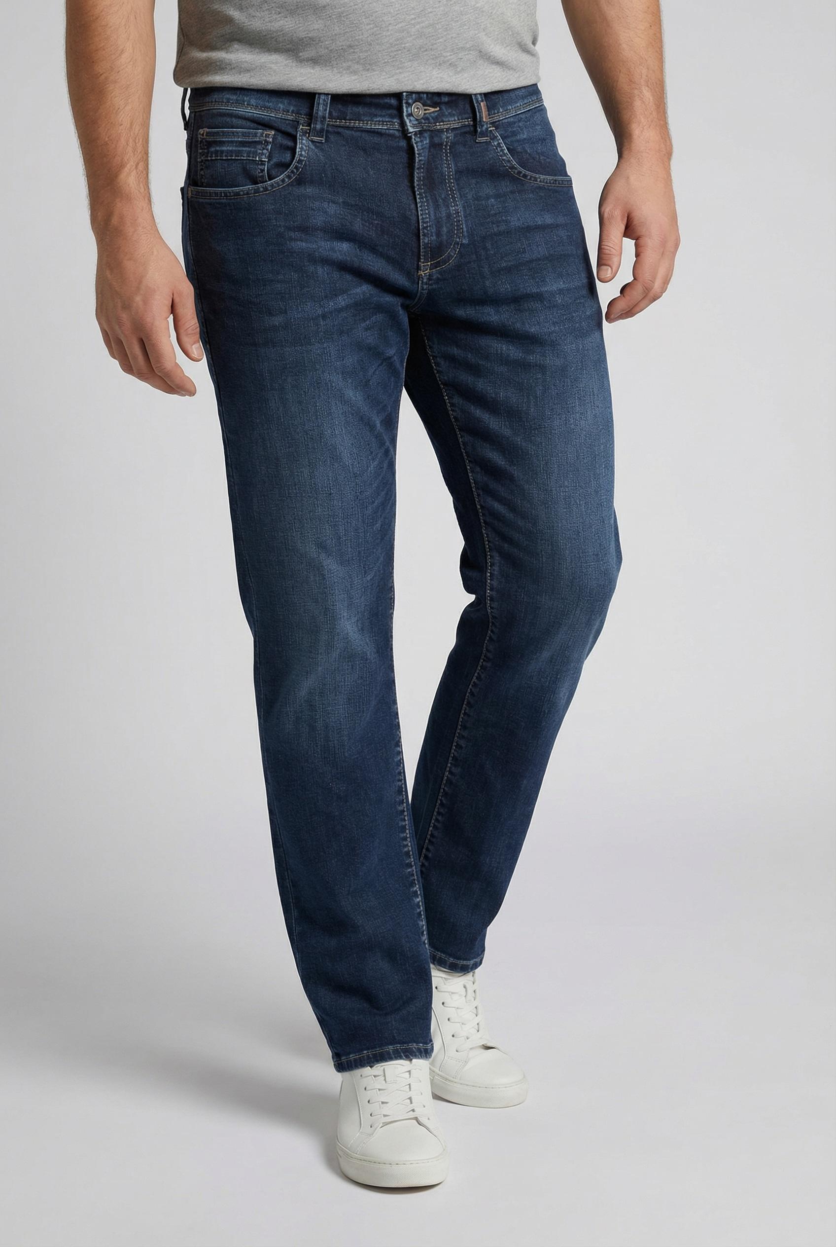 5-Pocket-Jeans Camel Active "Woodstock", Herren, Gr. 34, LäNge 34, Blau (Schwarz, Stone, Blau34), Denim/Jeans, Obermaterial: 94% Baumwolle, 5% Polyester, 1% Elasthan, Bequem Lang, Jeans 5-Pocket-Jeans, Mit Stretch, Topseller