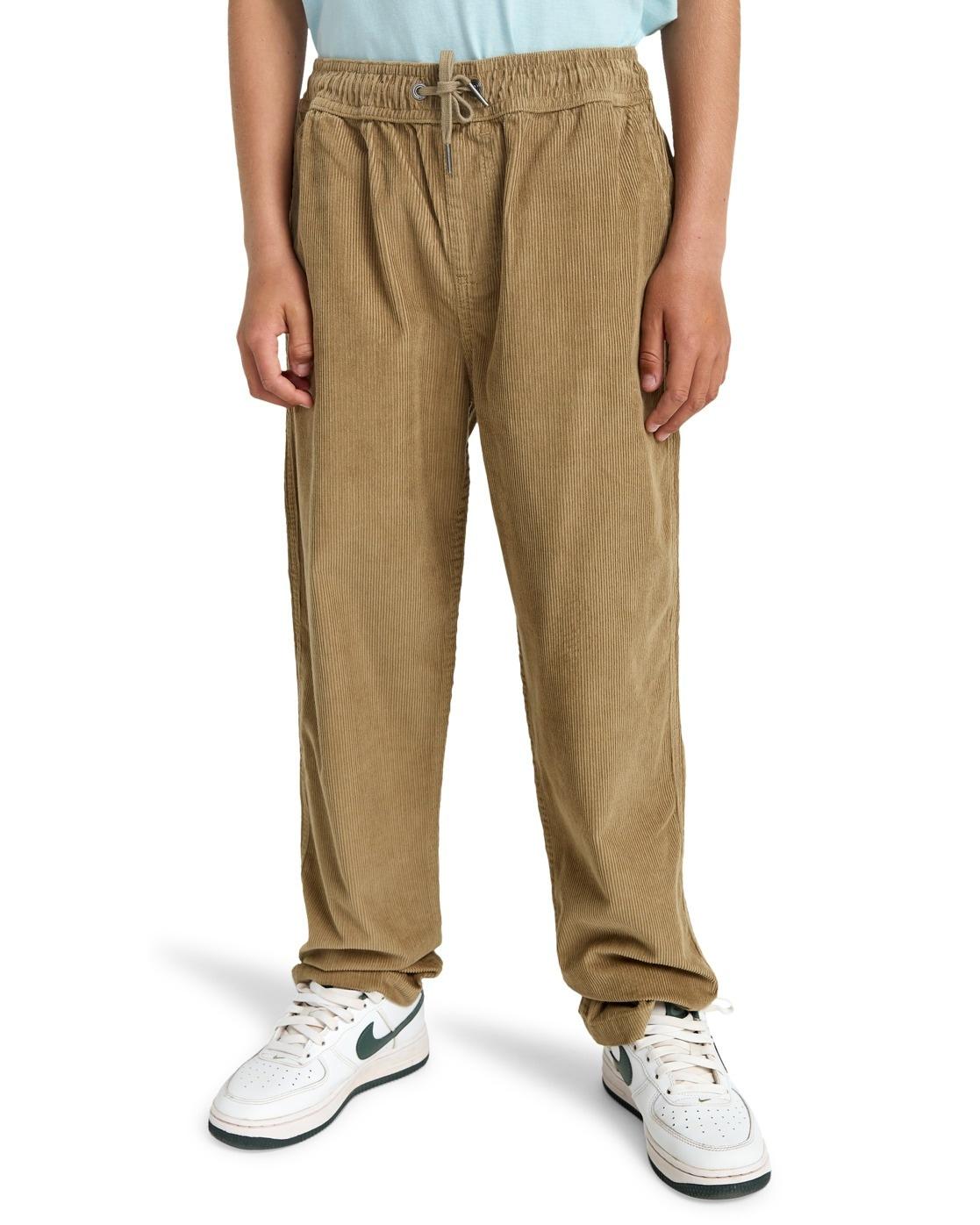 Outdoorhose Billabong "Larry Cord", Kinder, Gr. 16(165-172Cm), Gravel, Obermaterial: 100% Baumwolle;, Hosen Outdoorhose