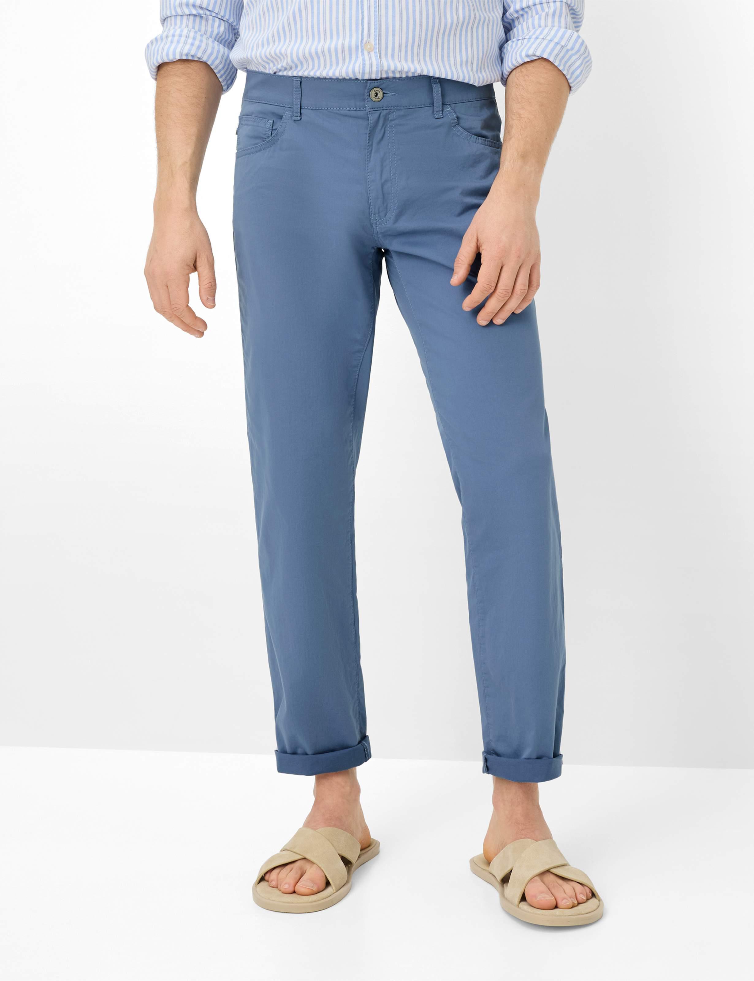 Brax Herren Five-Pocket-Hose Style Cadiz Riviera, Blau, Gr. 38/32