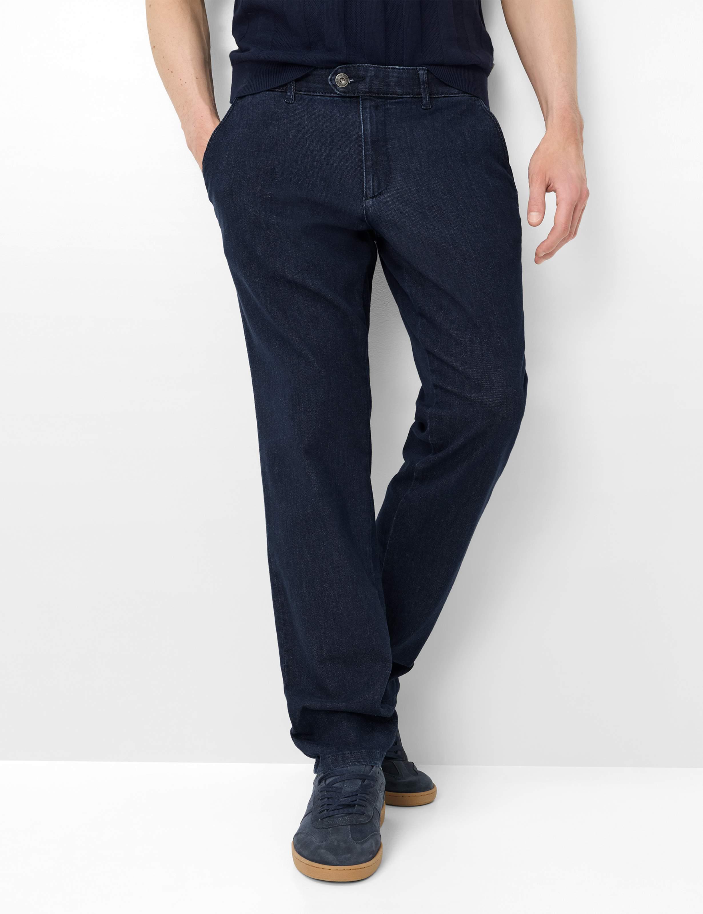 Eurex Herren Flatfrontjeans Style JIM DARK BLUE, denim dunkelblau, Gr. 64