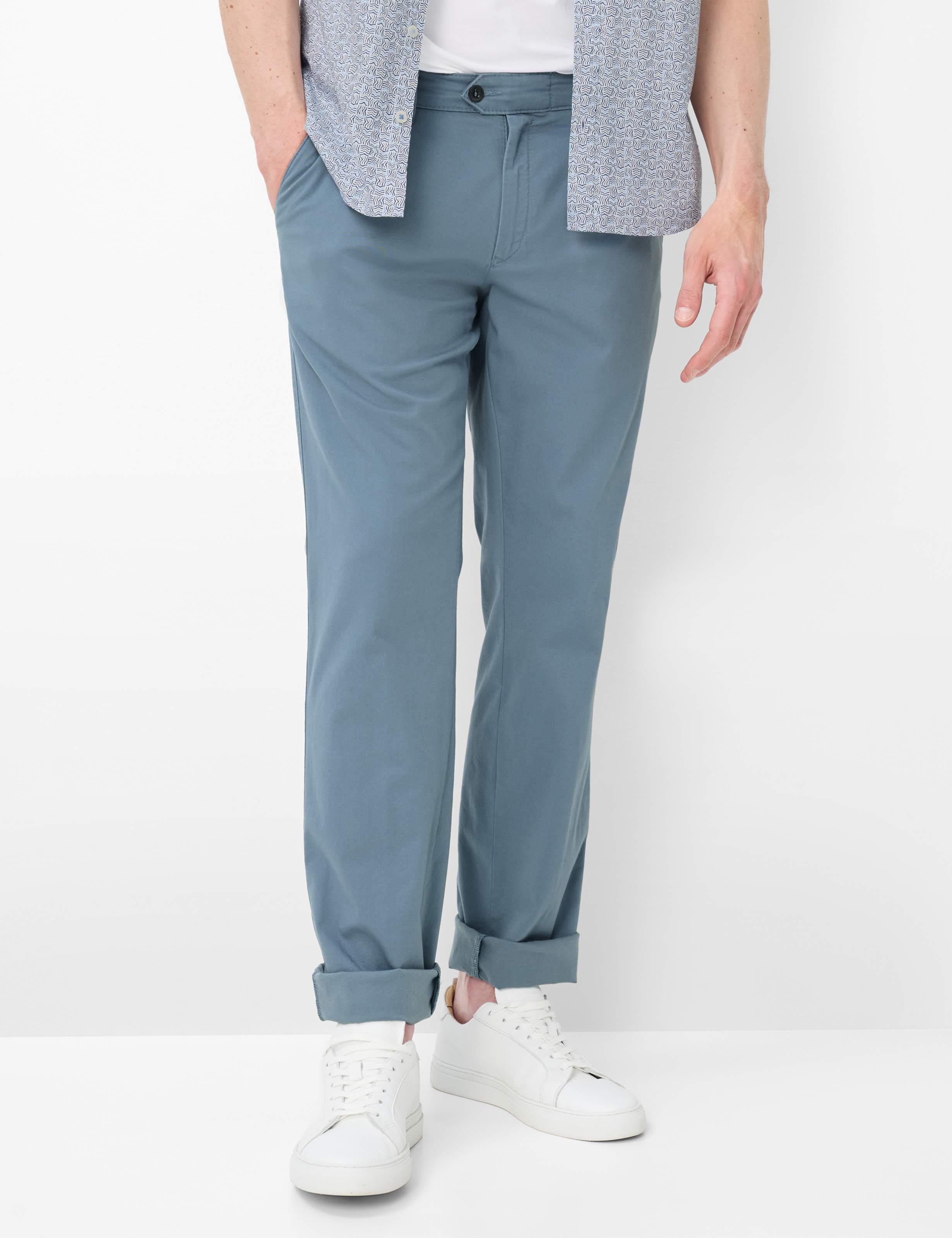 Eurex Herren Bundfaltenhose Style LUIS BLUE, Blau, Gr. 60