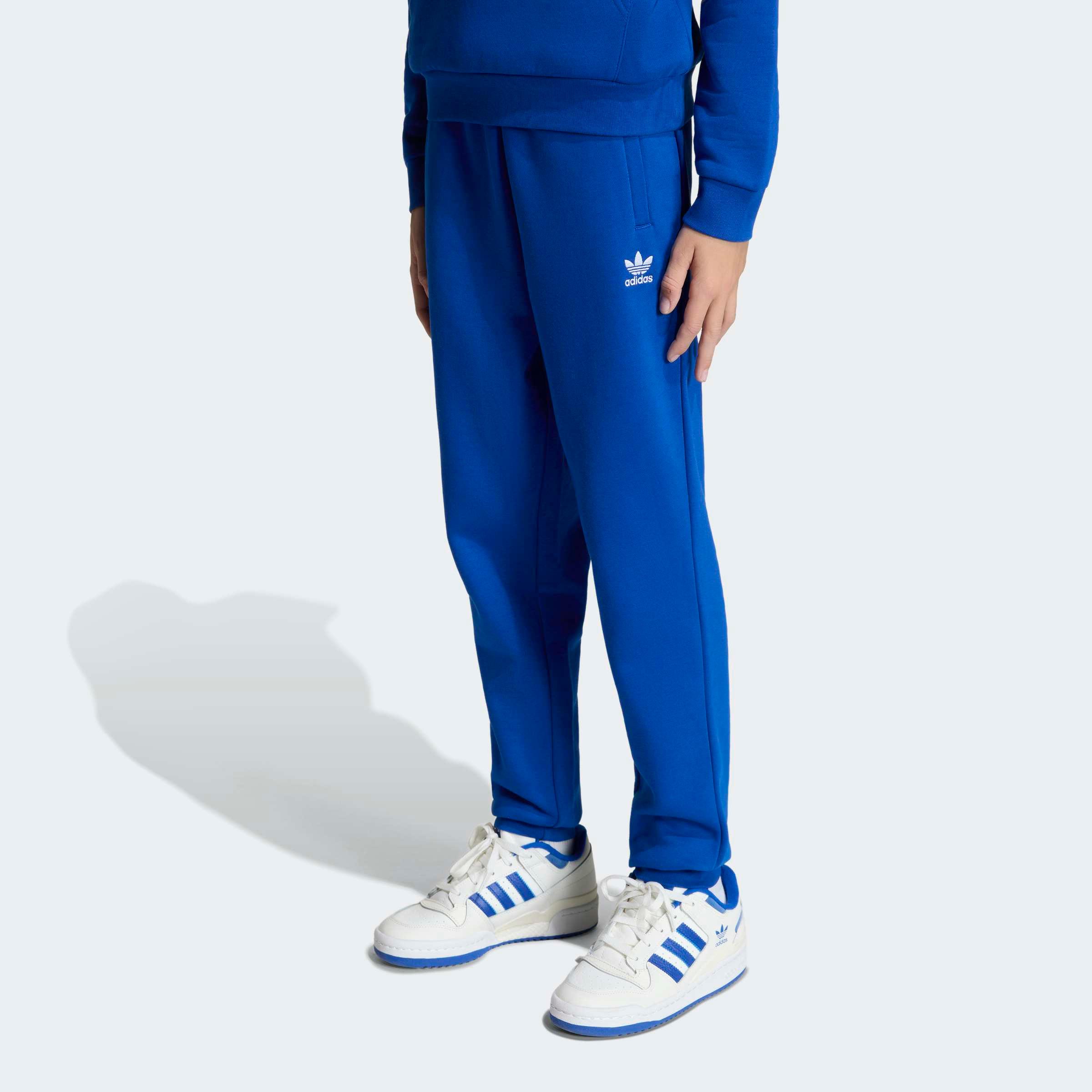 Sporthose ADIDAS ORIGINALS "PANTS", Damen, Gr. 128, N-Gr, croyal, Obermaterial: 70% Baumwolle, 30% Polyester, Hosen Sporthose