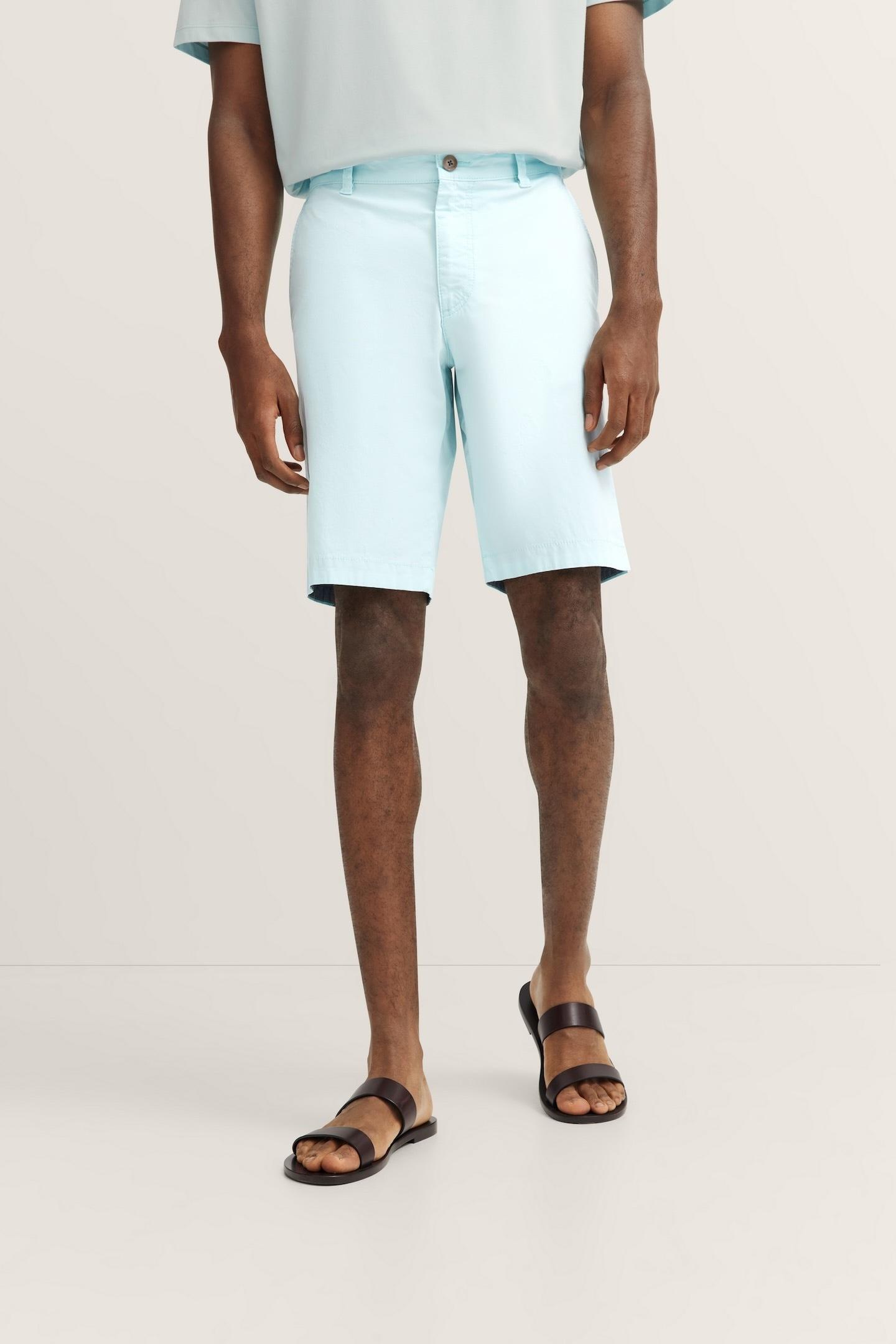 Bermudas Bugatti, Herren, Gr. 54, NormalgrößEn, 510, Mint, 98% Baumwolle, 2% Elasthan, Unifarben, Normal, Hosen Bermudas, Im LäSsigen Stil