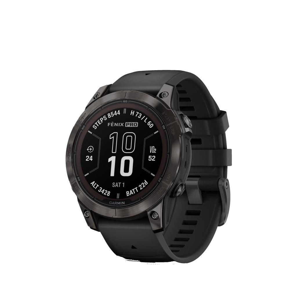 Garmin Unisex Fenix 7 Pro - Saphire Solar Edition - 47mm schwarz
