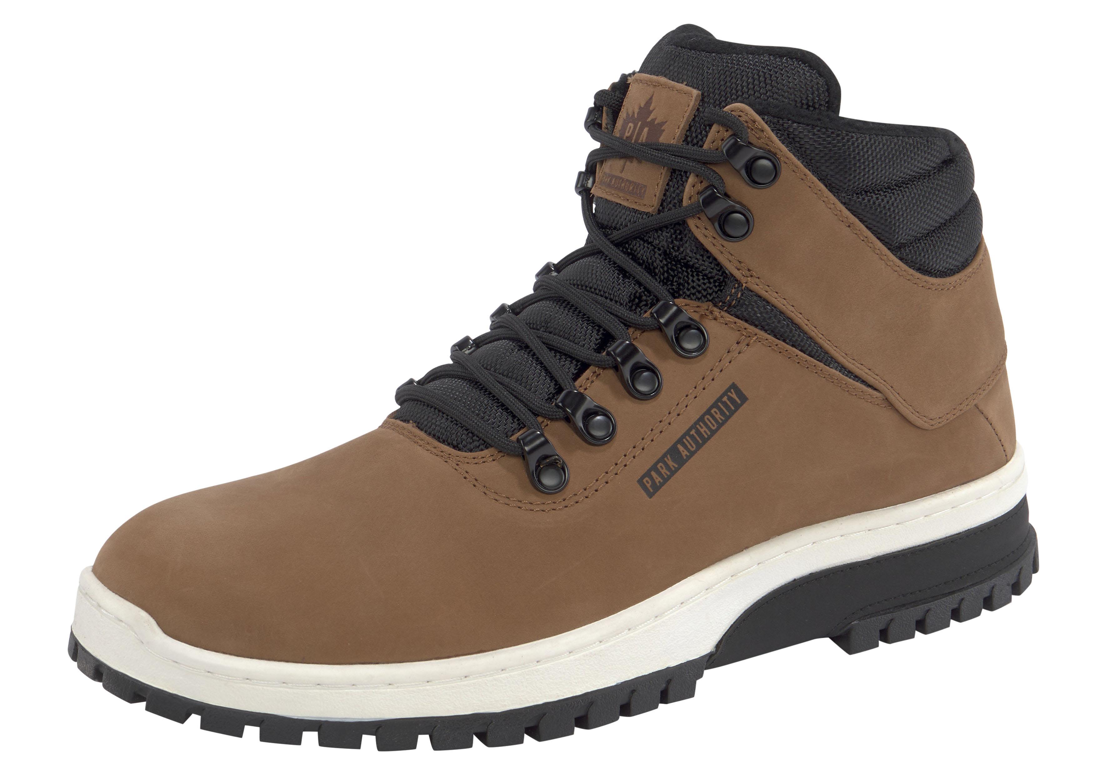 Schnürboots K1X "Territory Superior", Herren, Gr. 43, braun (dunkelbraun), Leder, Schuhe Schnürboots, Winterstiefel, Schnürstiefel, Winterschuhe