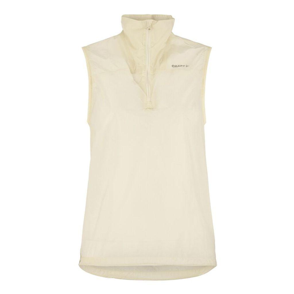 Craft Damen Hypervent Light Wind Vest weiß