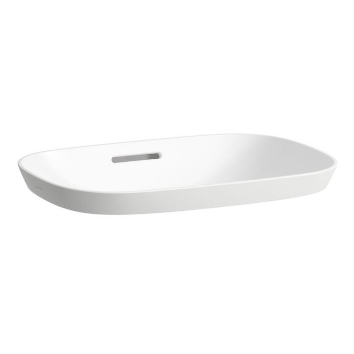 Laufen Ino Einbauwaschtisch 8173020001091, Einbau Von Oben, 50X36,5Cm, Mit ÜBerl., Saphirkeramik